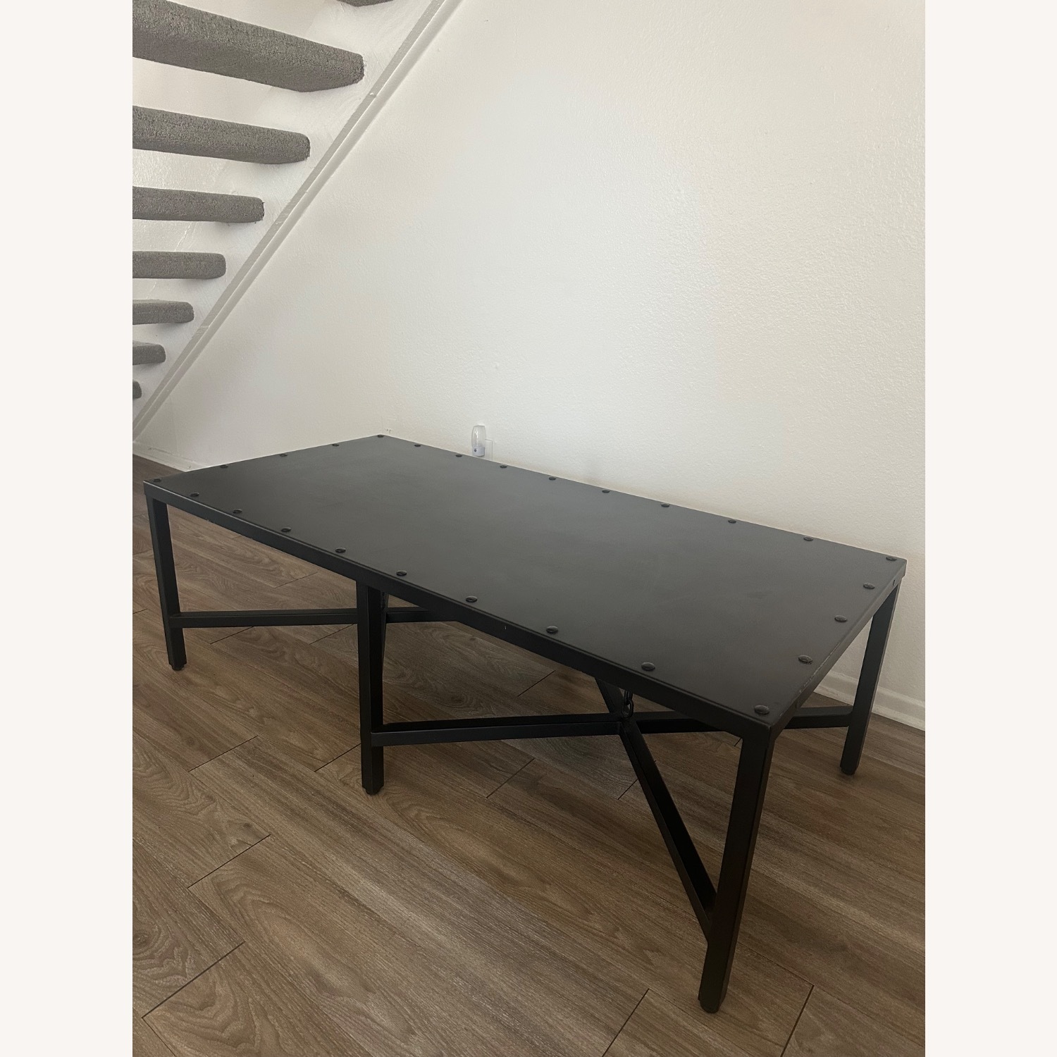 Restoration Hardware 1920’s English Mail Sorter Chain Coffee Table - image-2