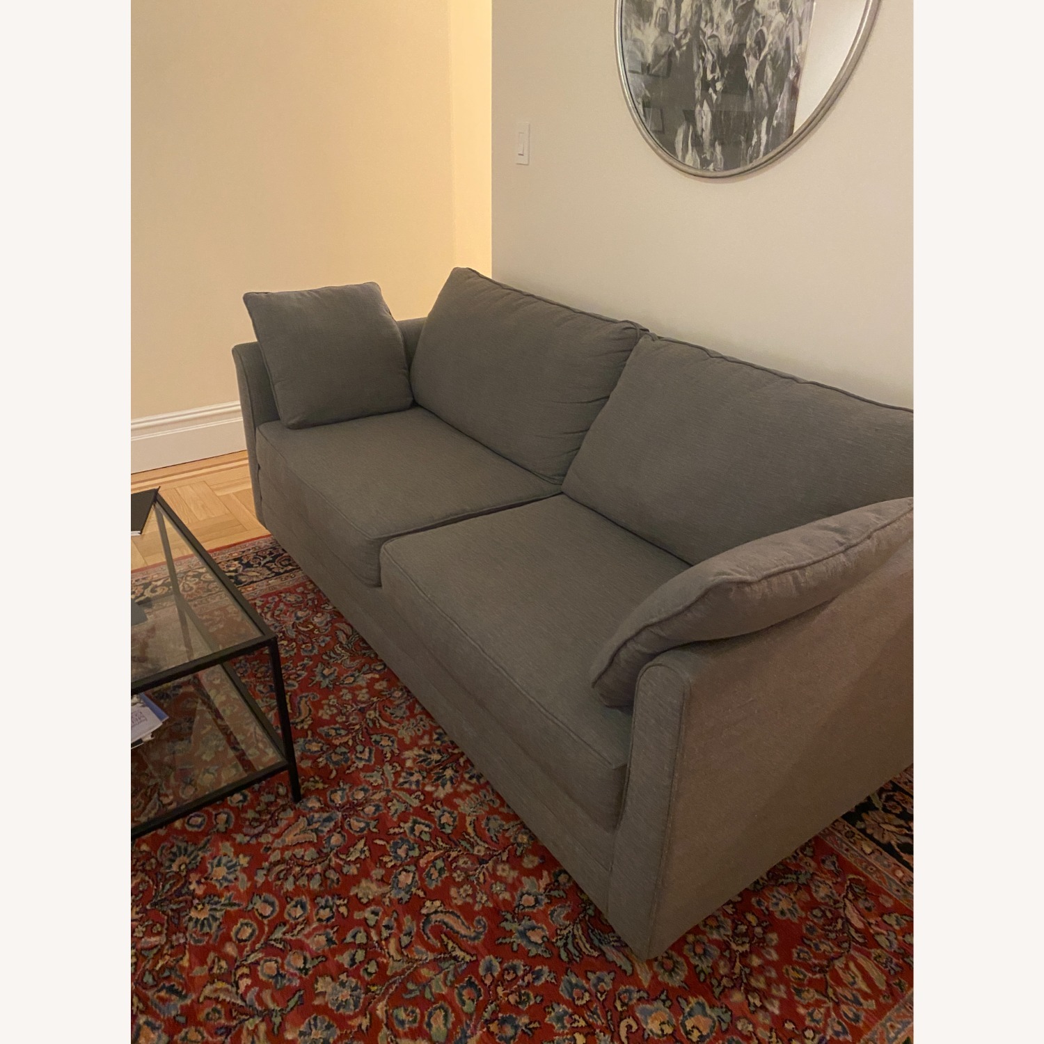 Joss & Main Dark Gray Fabric Sleeper Sofa - image-3