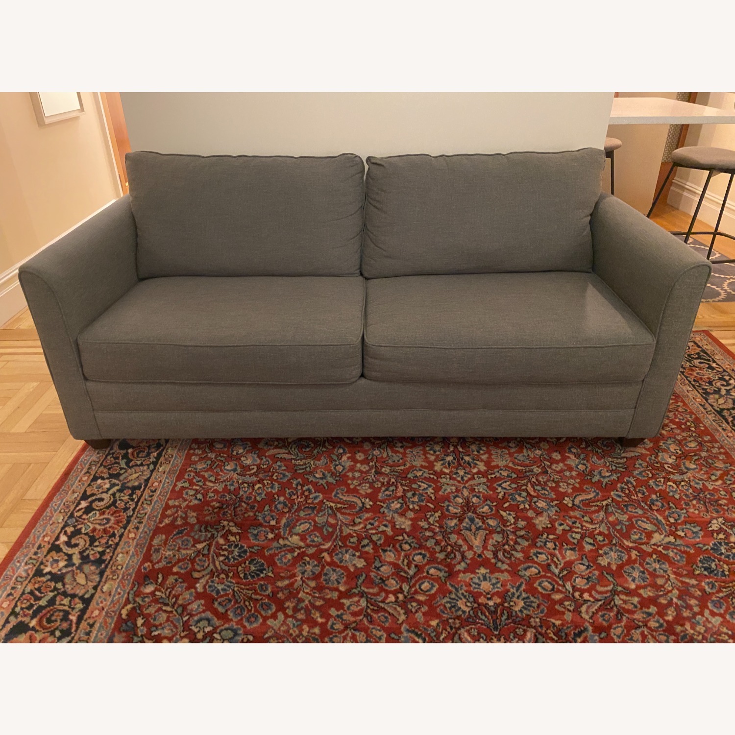 Joss & Main Dark Gray Fabric Sleeper Sofa - image-4