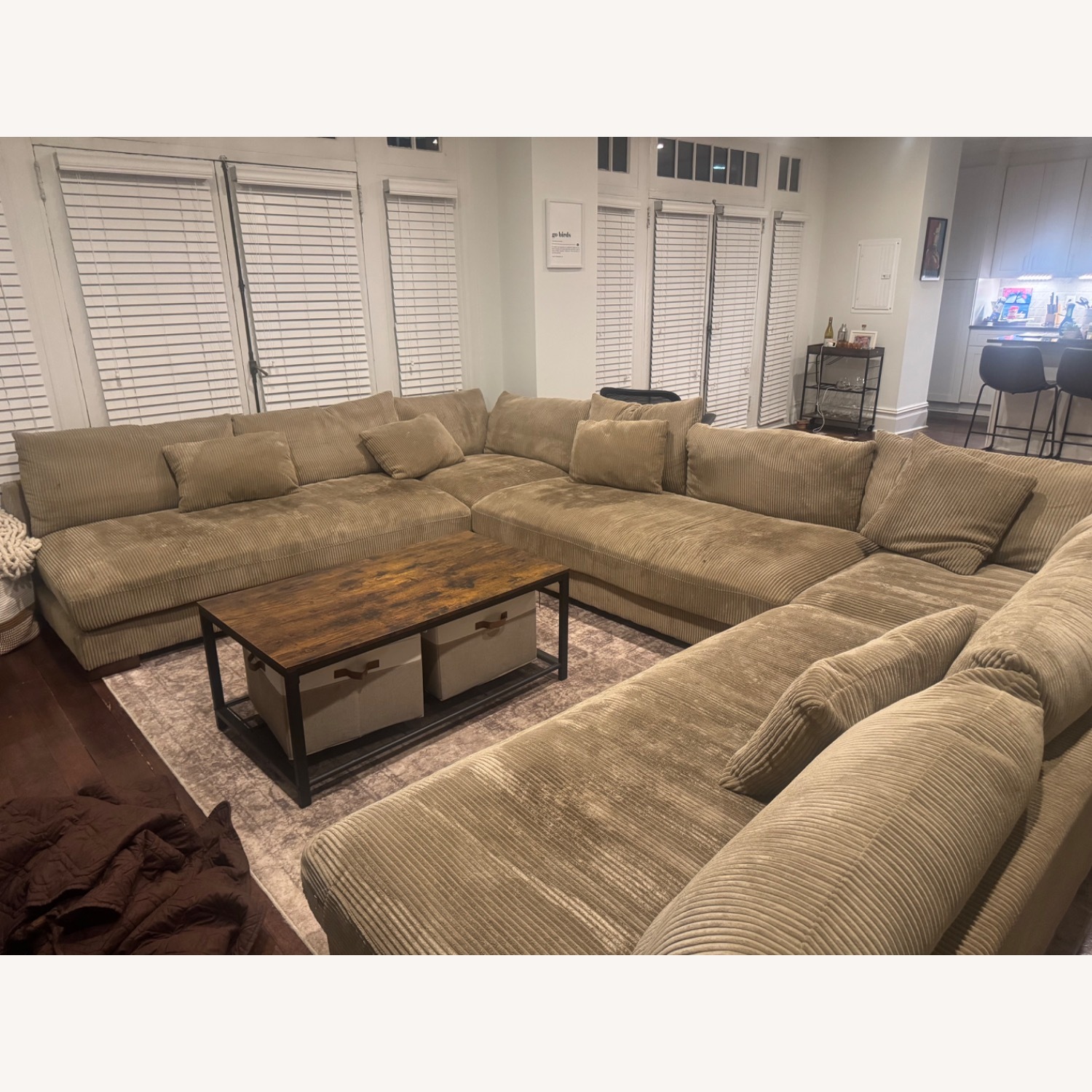 Wayfair Light Brown 3+ Piece Sectional - image-1