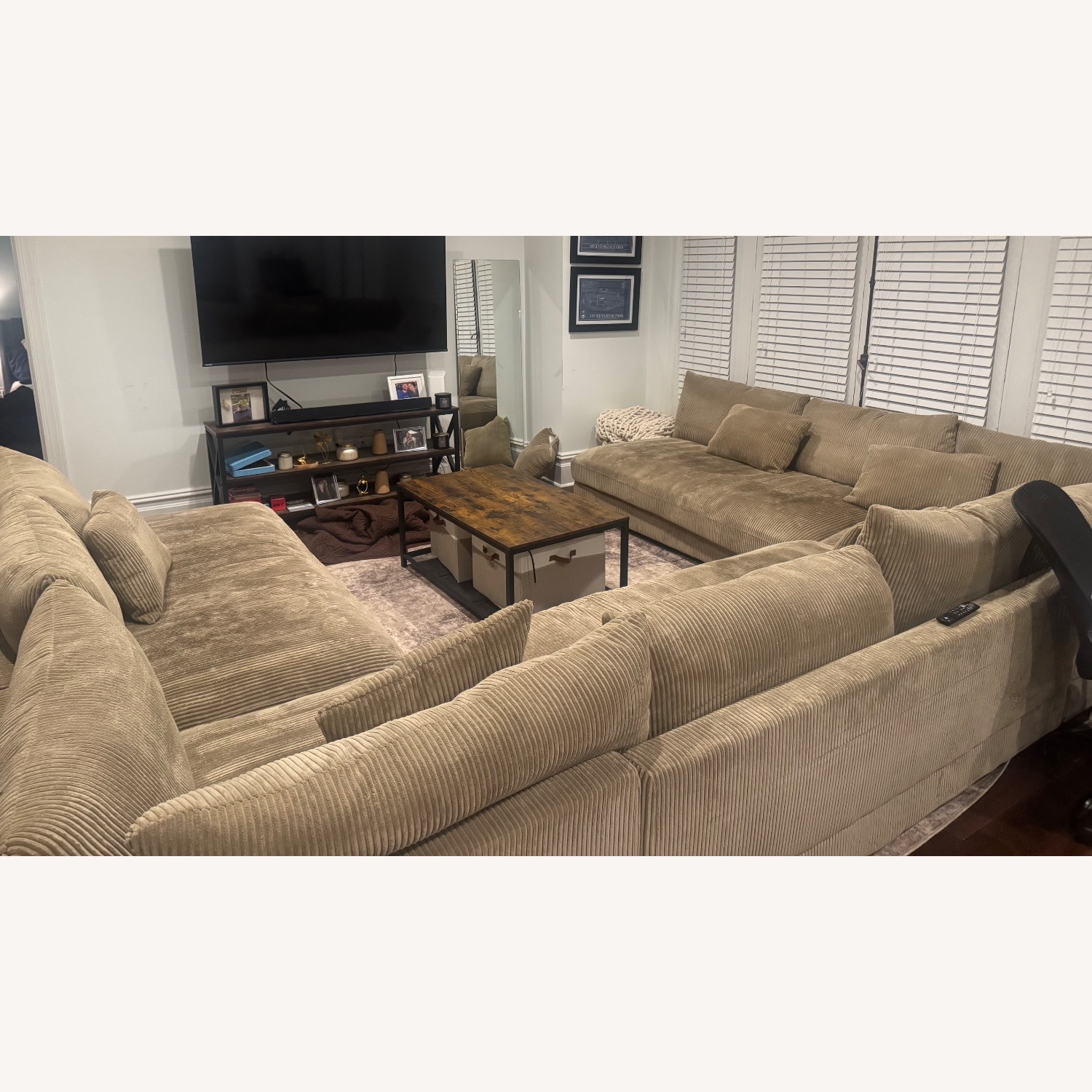 Wayfair Light Brown 3+ Piece Sectional - image-5
