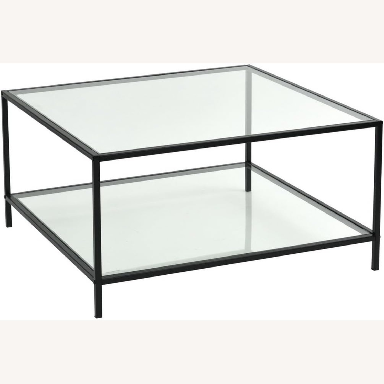 Joss & Main Corderia Transparent Glass Coffee Table - image-5