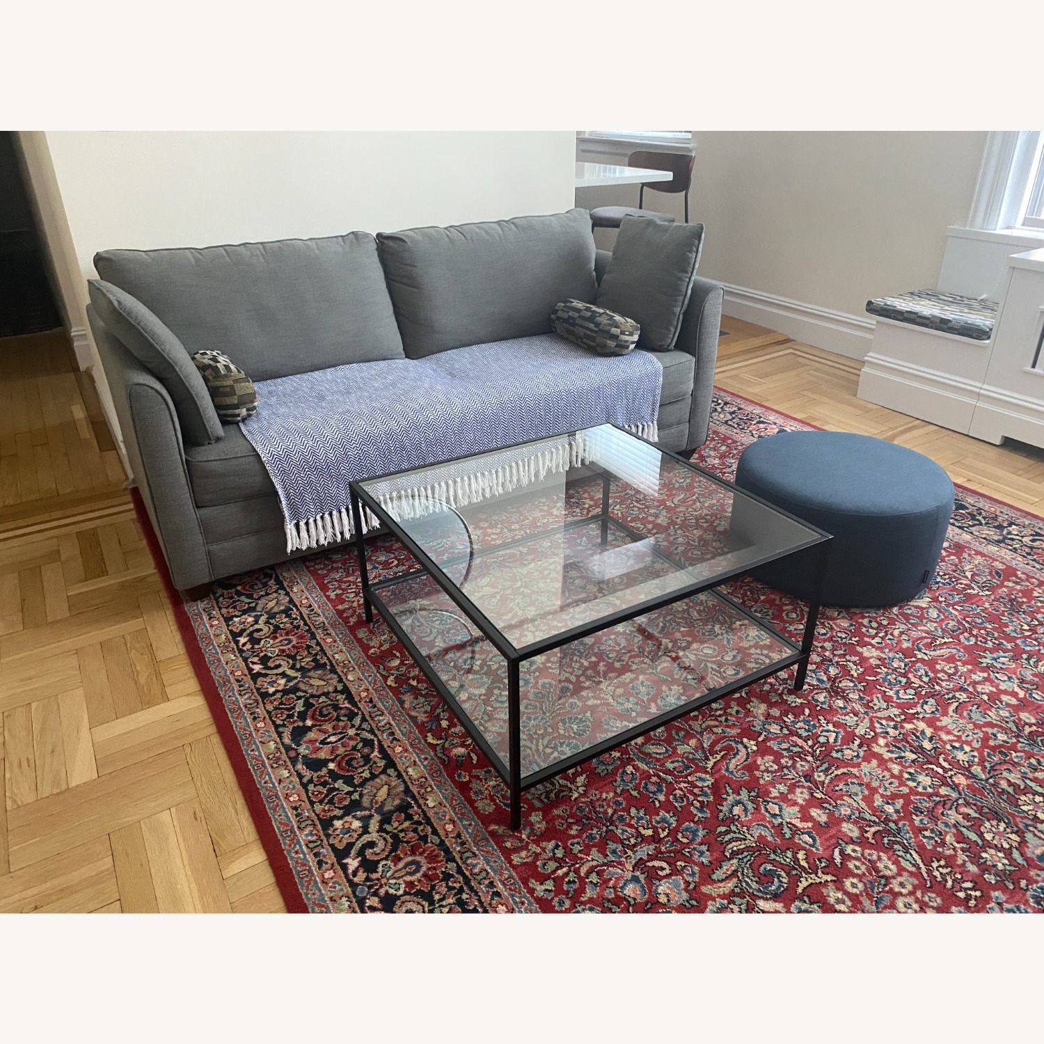 Joss & Main Corderia Transparent Glass Coffee Table - image-3