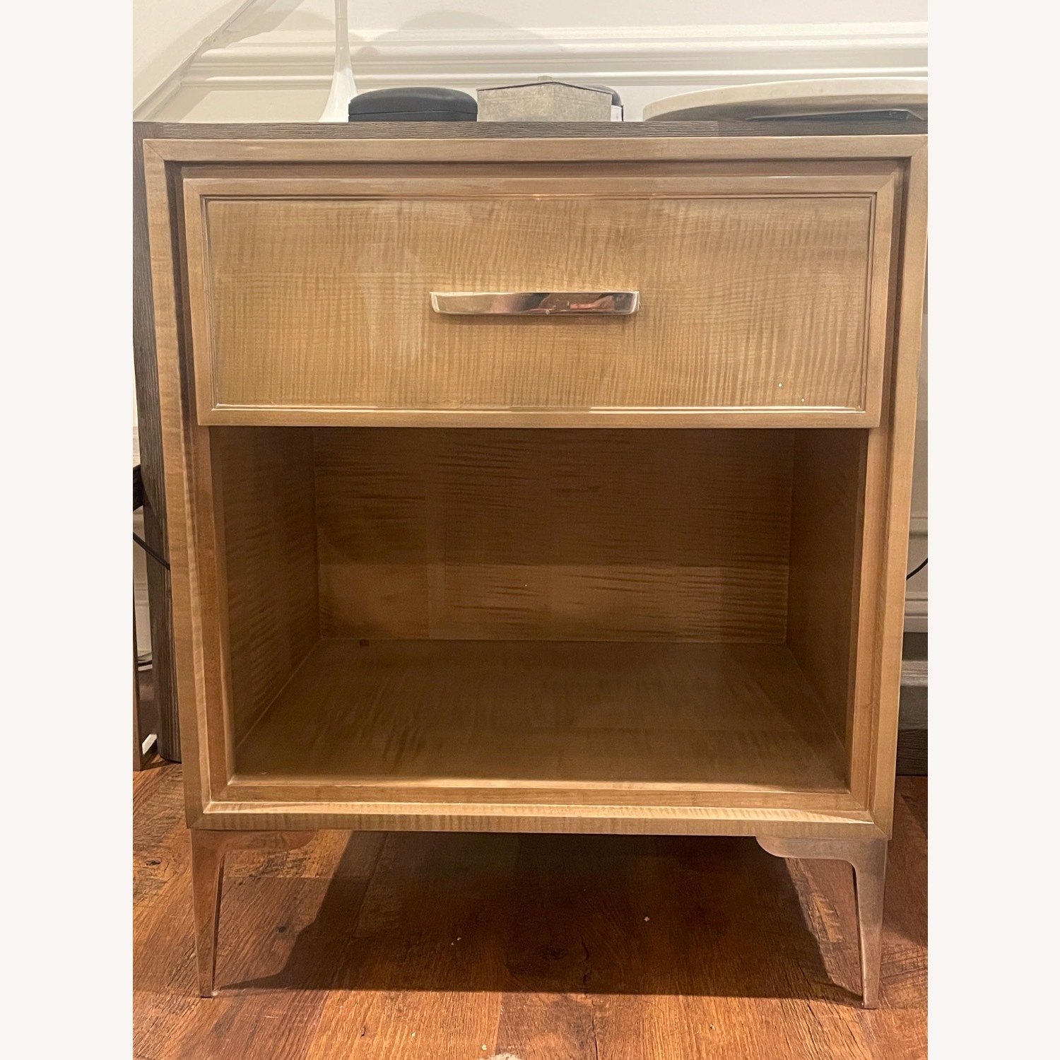 Restoration Hardware Lacquered Benoit Side Table - image-1