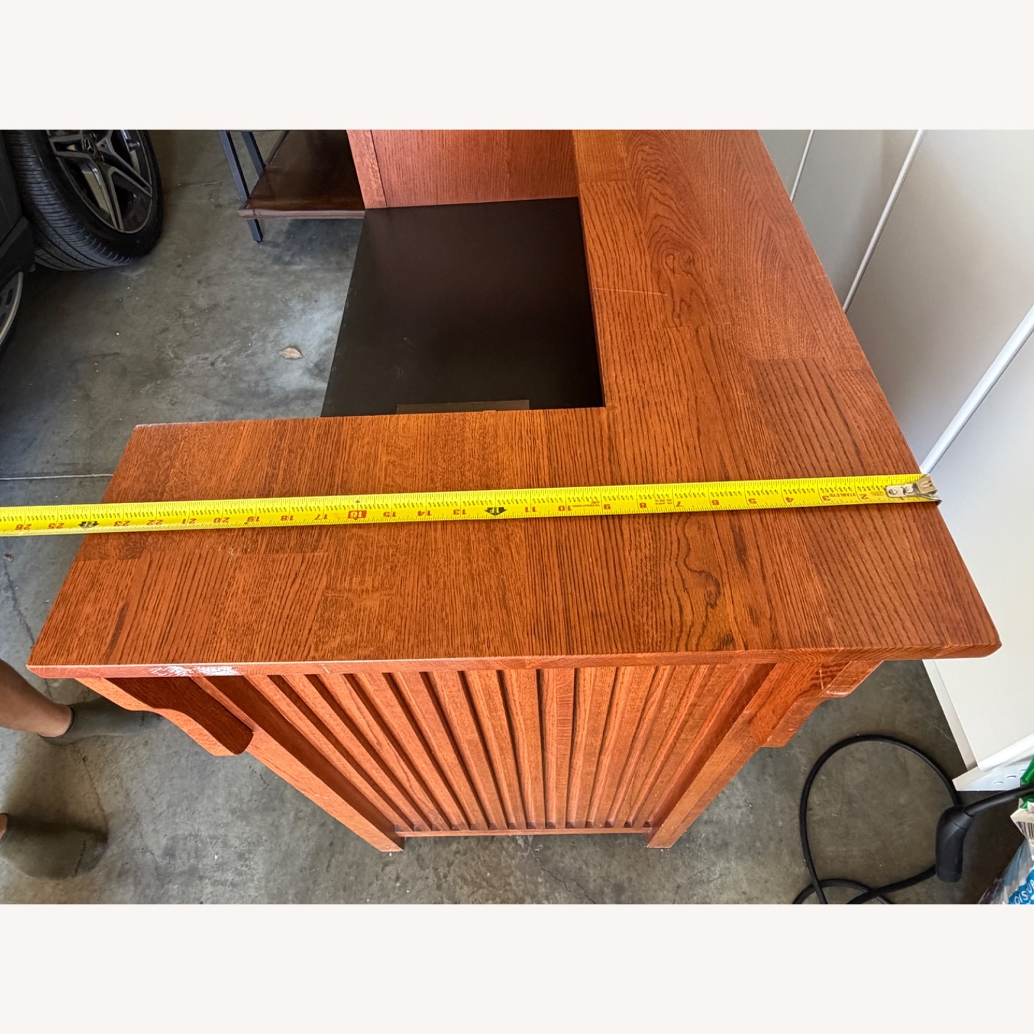 Bar with Stool n Wine Rack - image-7