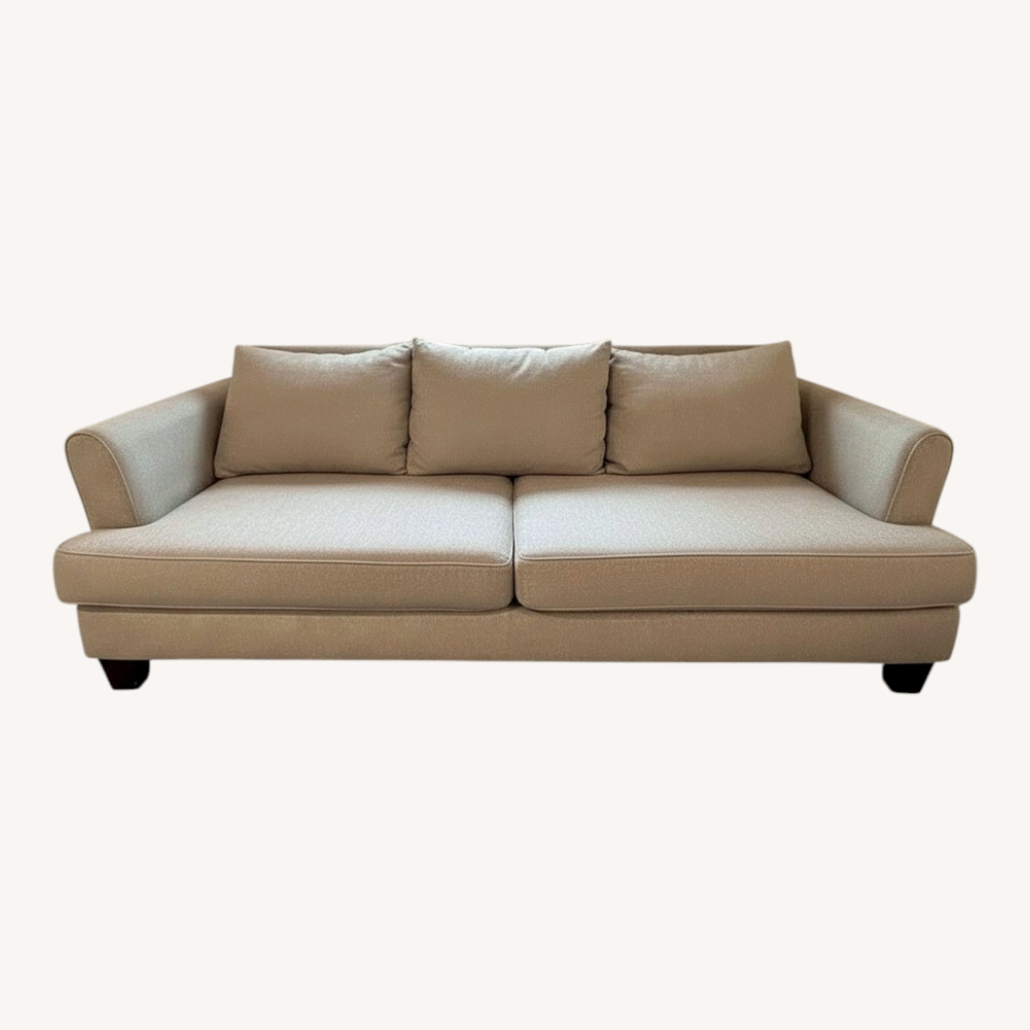 Natural Fabric 3+ Seater Sofa - image-0