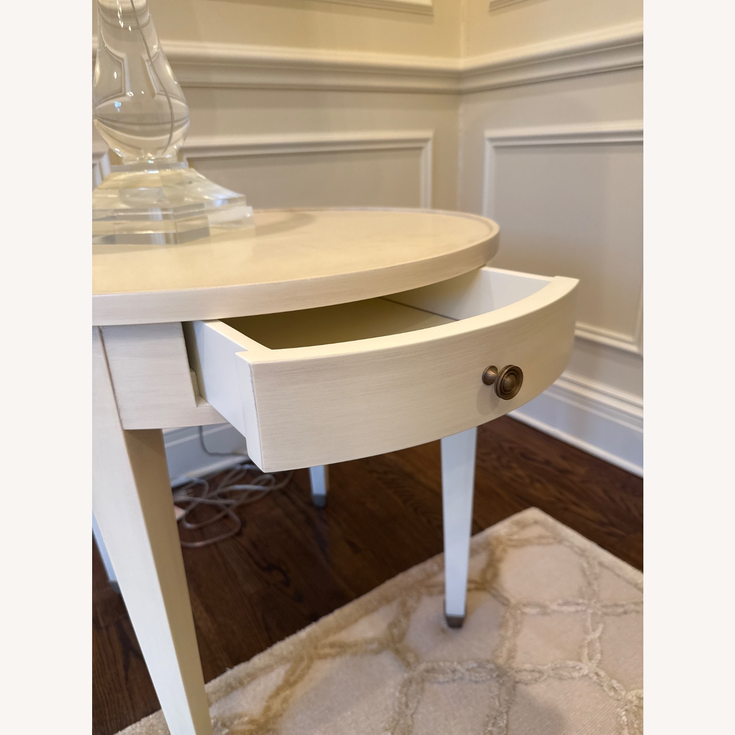 Natural Wood Side Table - image-5