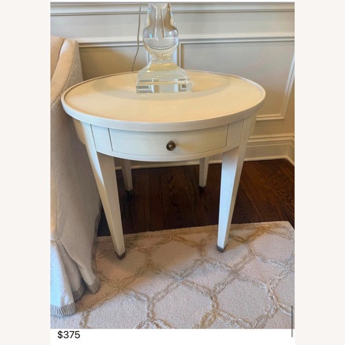 Used Natural Wood Side Table for sale on AptDeco