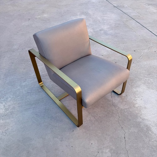 Used Restoration Hardware Miles Leather Chair for sale on AptDeco