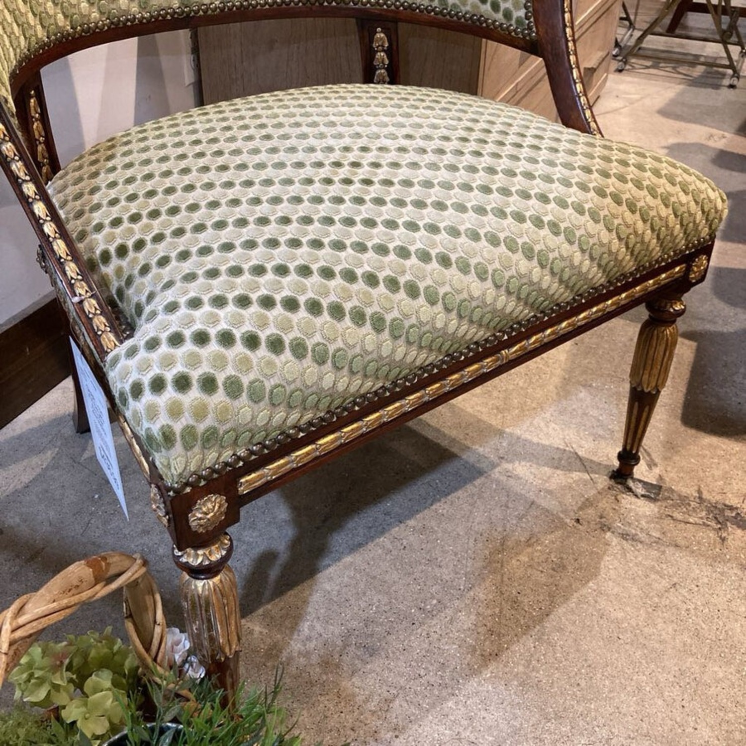 Louis XVI Bergere Armchair - image-7