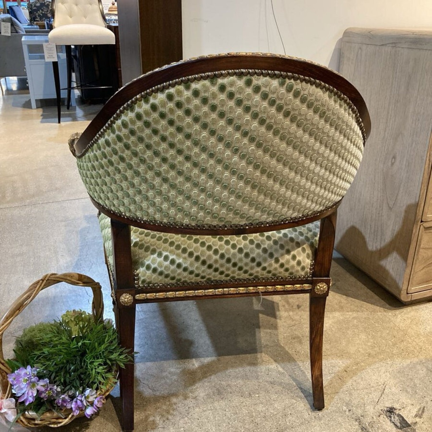 Louis XVI Bergere Armchair - image-9