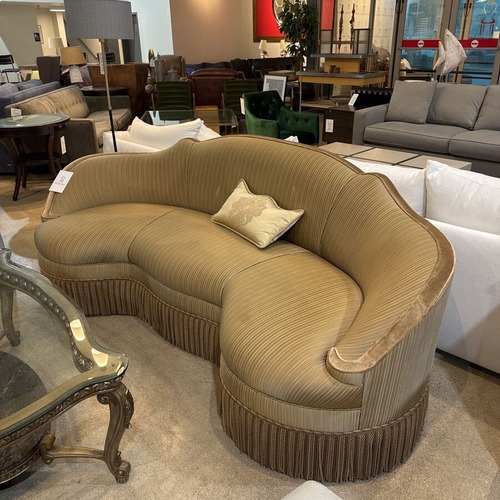 Used Curved Conversation Sofa for sale on AptDeco