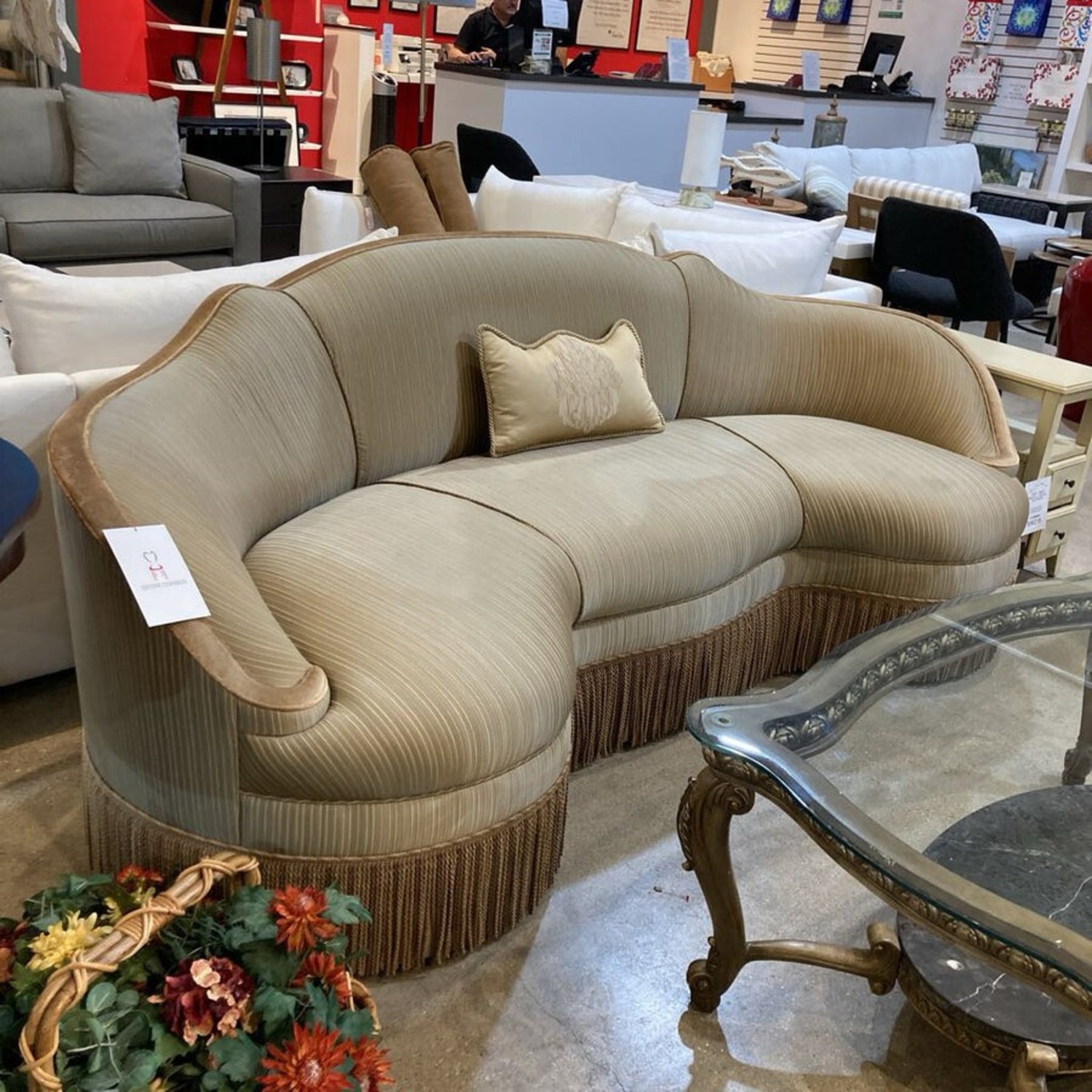 Curved Conversation Sofa - image-3