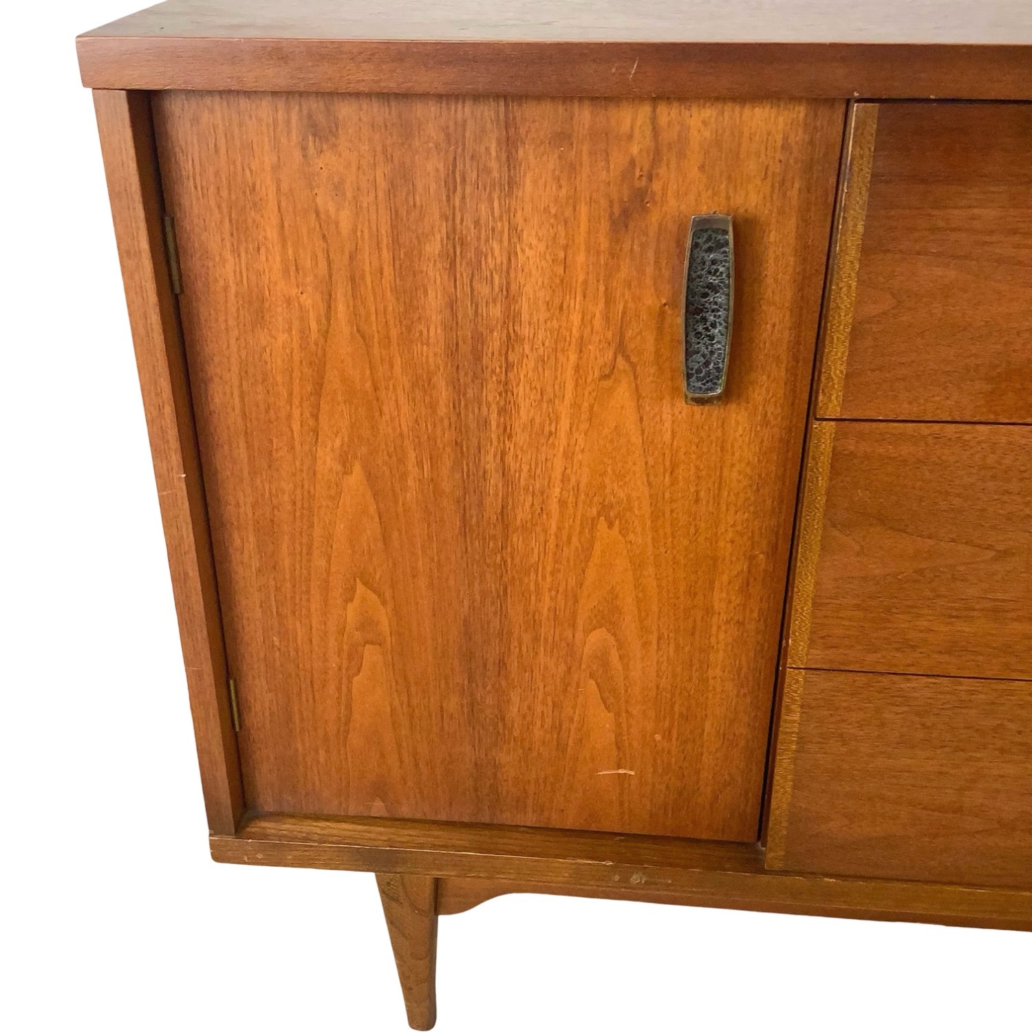 Mid-Century Walnut Buffet Credenza - image-11