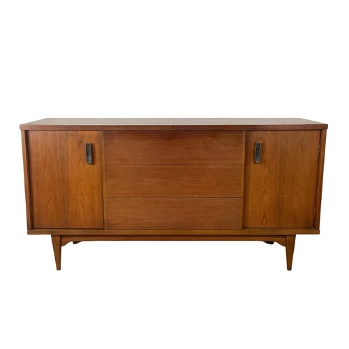 Used Mid-Century Walnut Buffet Credenza for sale on AptDeco