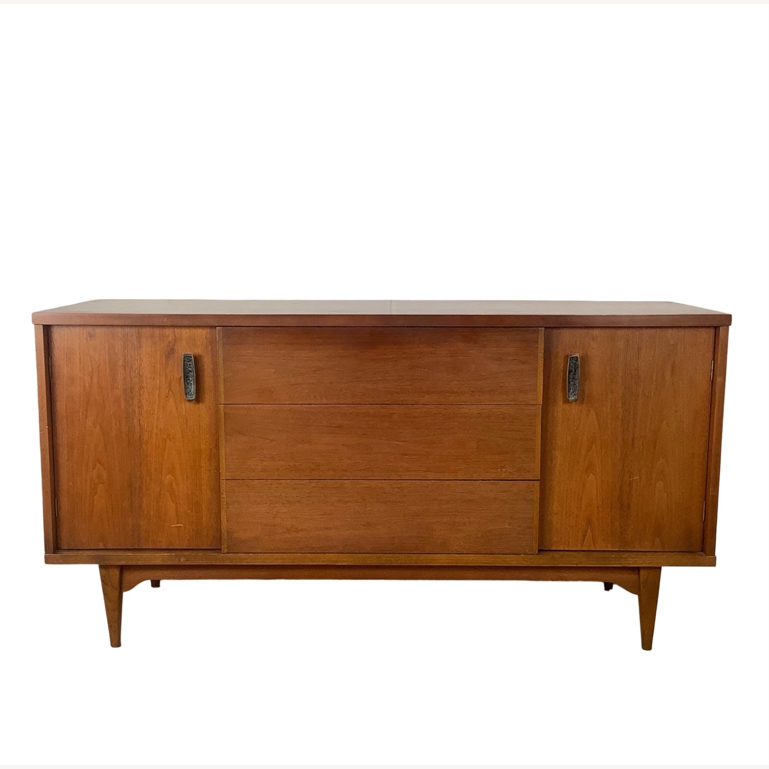 Mid-Century Walnut Buffet Credenza - image-7