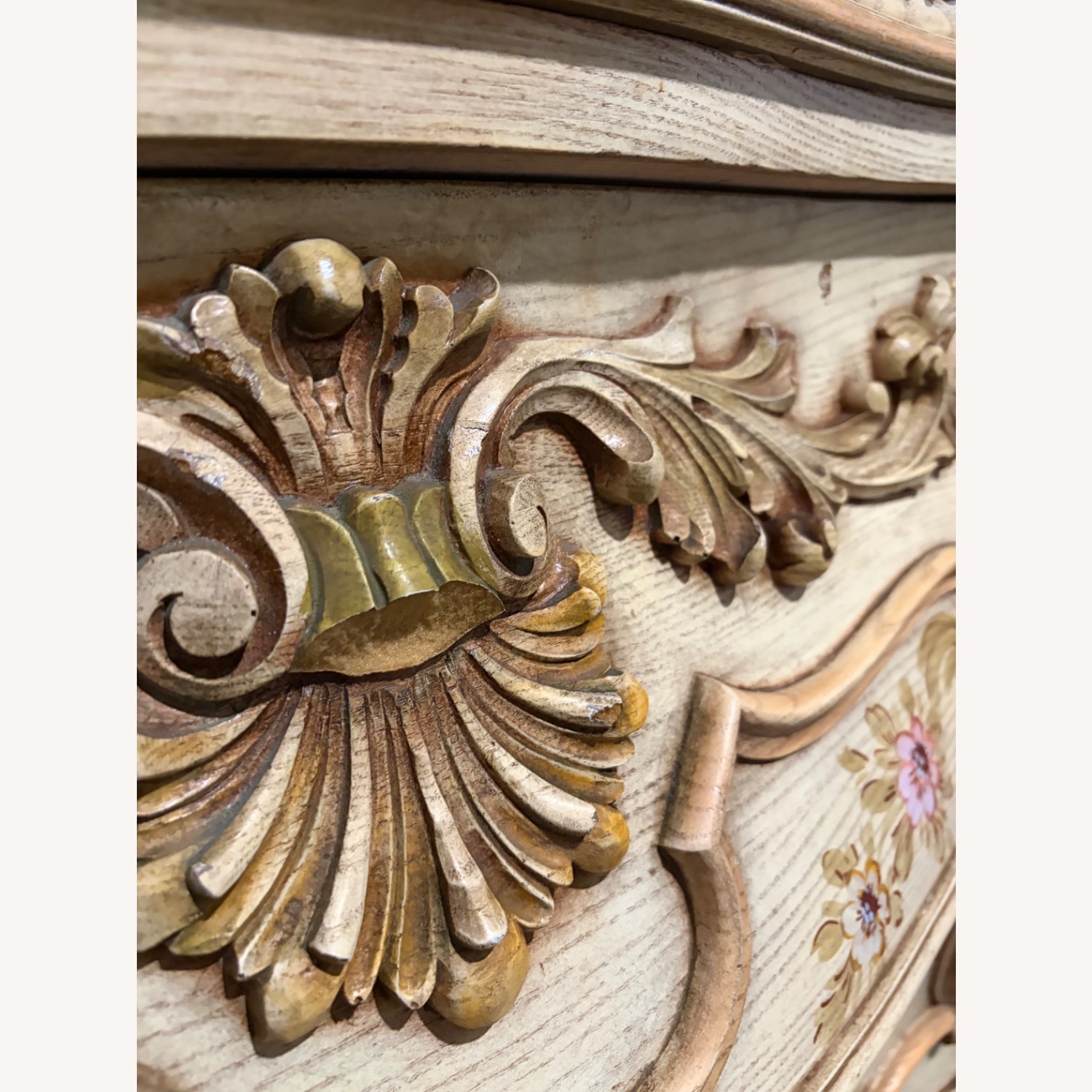 Rococo Revival China Cabinet and Buffet - image-17