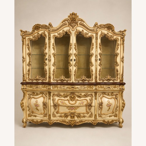 Used Rococo Revival China Cabinet and Buffet for sale on AptDeco