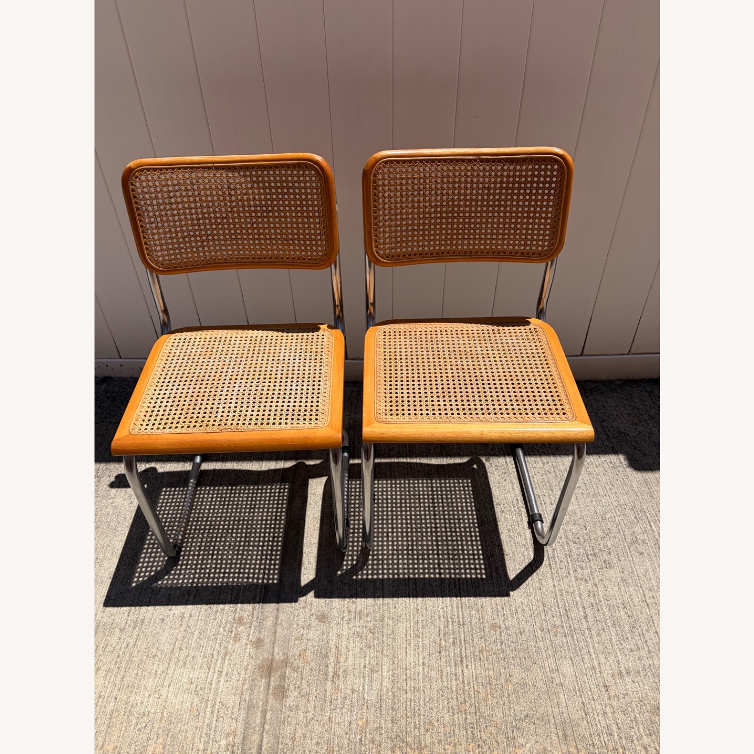Vintage/Antique Natural Chairs and a Half - image-6