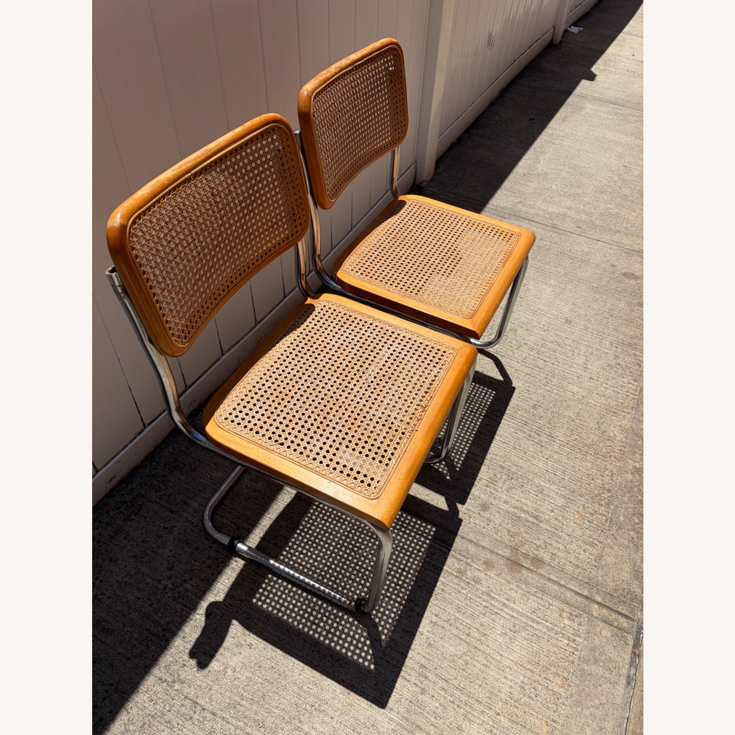 Vintage/Antique Natural Chairs and a Half - image-5