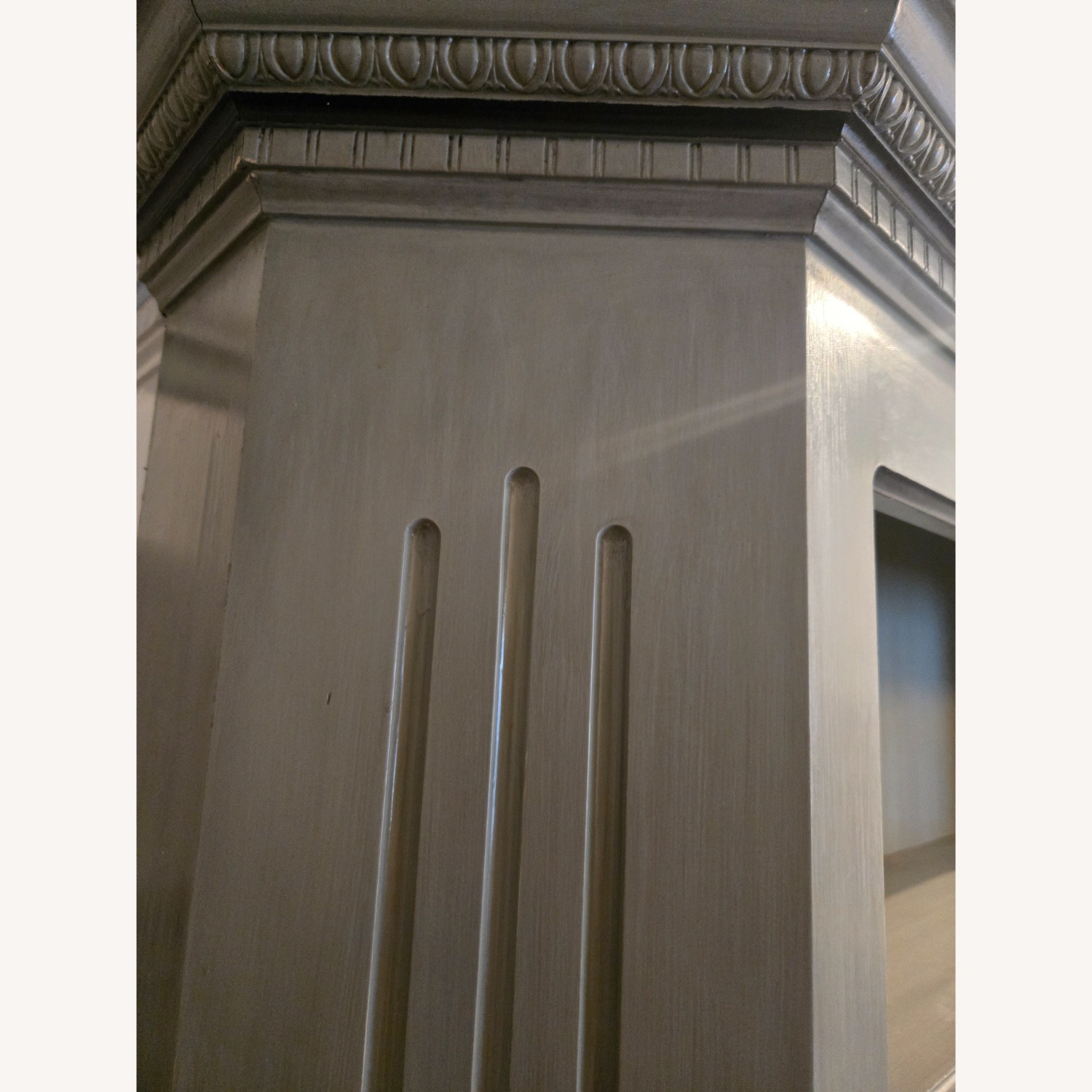 White Bookcase With Closed Storage - image-4
