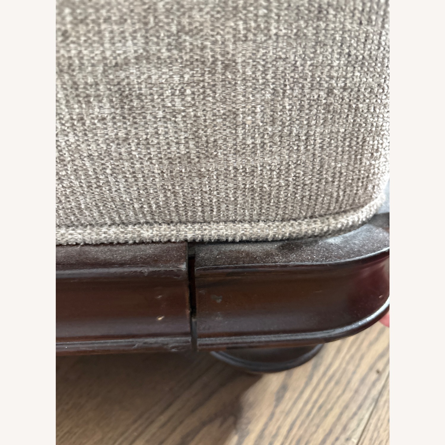 Bob's Discount Furniture Natural Fabric Armchair - image-3