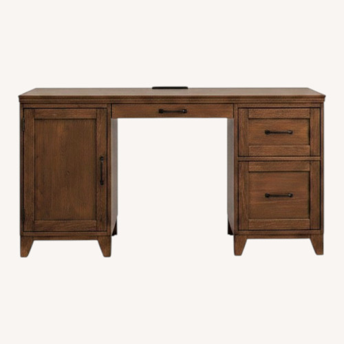 Used Pottery Barn Hampton Smart Storage Desk for sale on AptDeco
