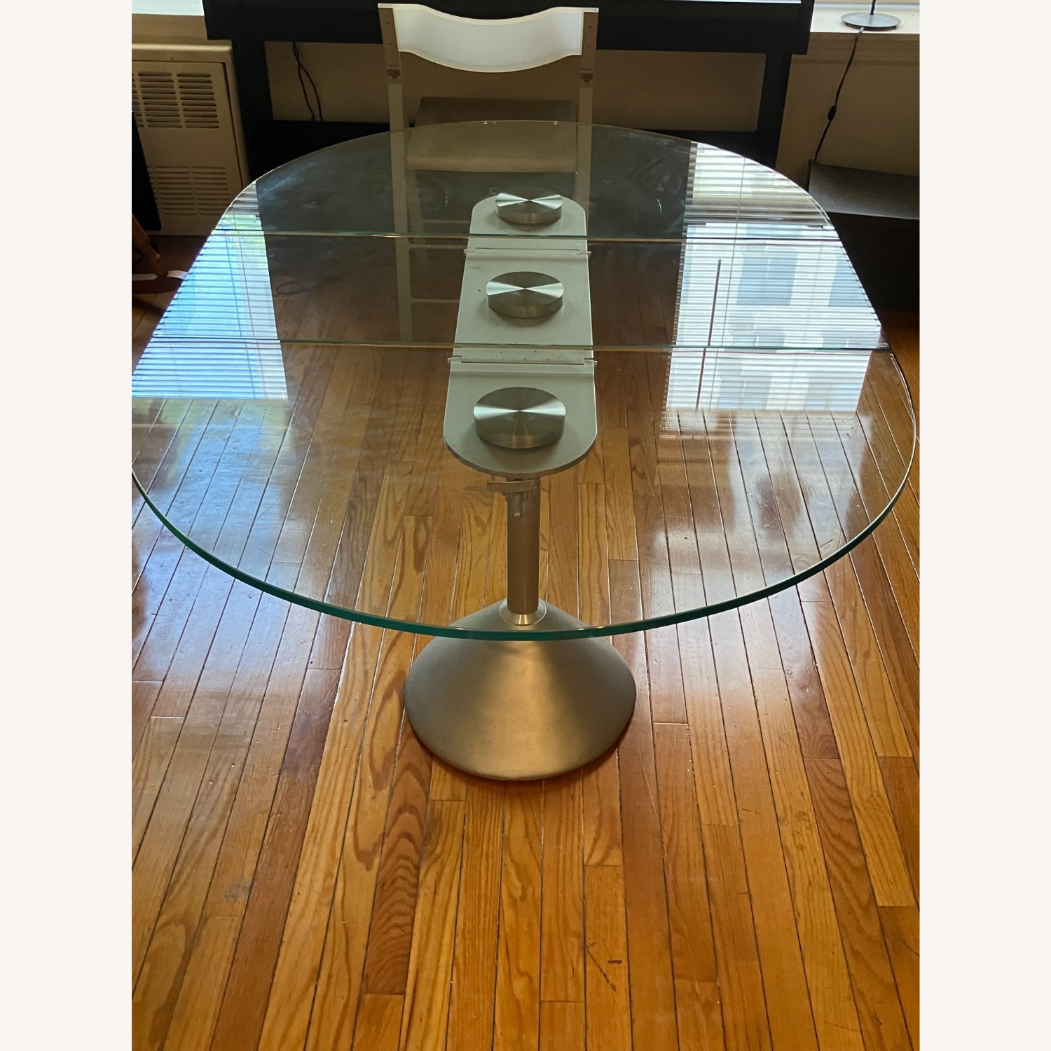 Jensen-Lewis Transparent Glass Dining Table - image-1