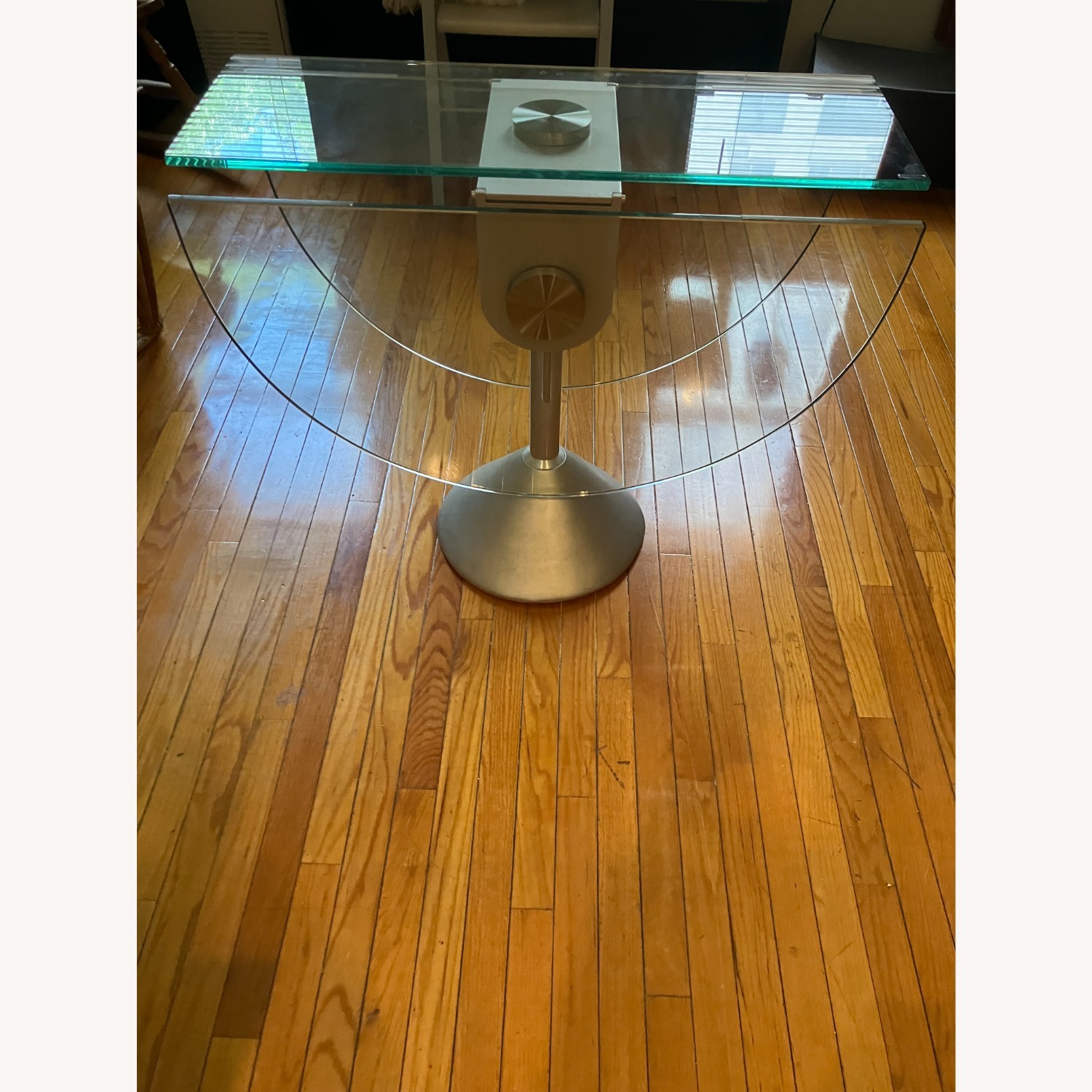 Jensen-Lewis Transparent Glass Dining Table - image-2