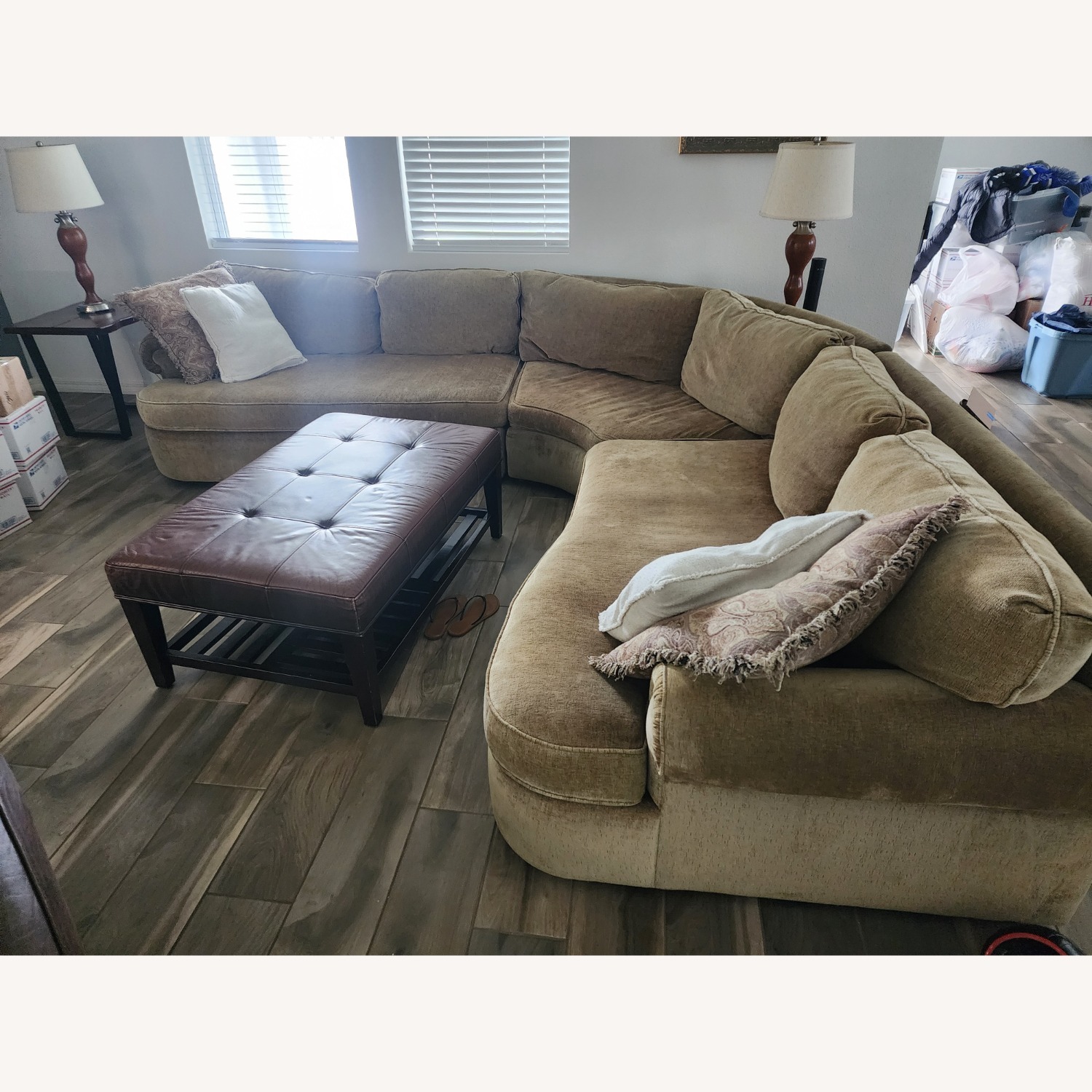 Bernhardt Furniture Natural 3+ Piece Sectional - image-3