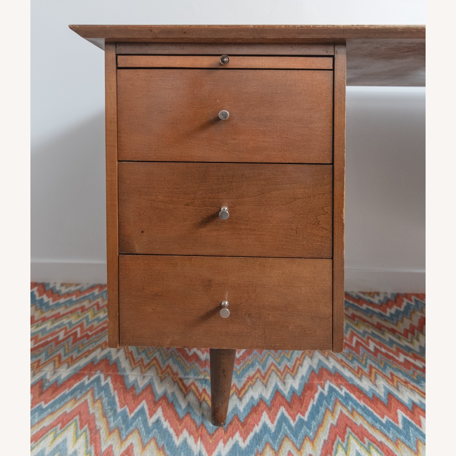 Paul McCobb Mid Century Double Pedestal Desk - image-3