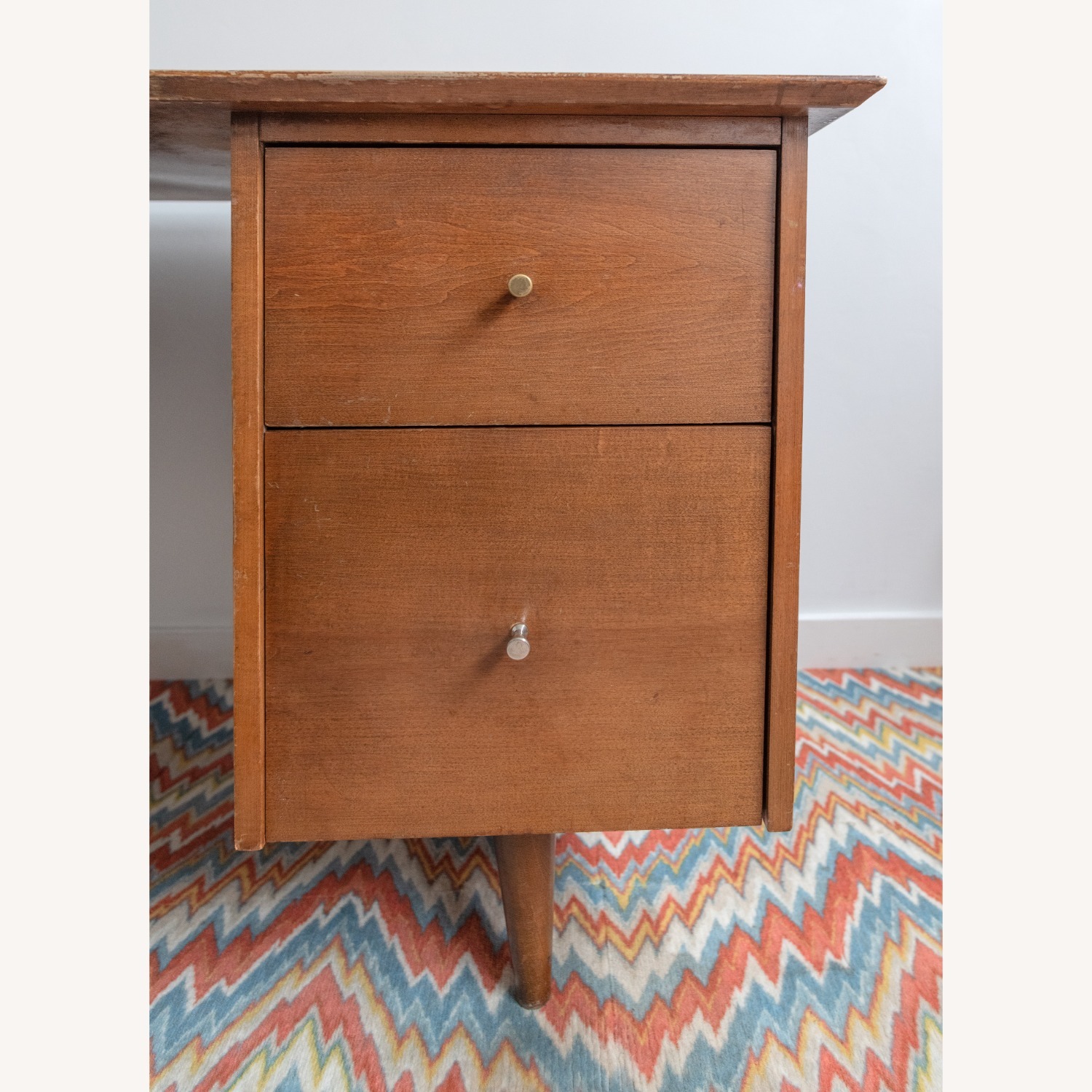 Paul McCobb Mid Century Double Pedestal Desk - image-4