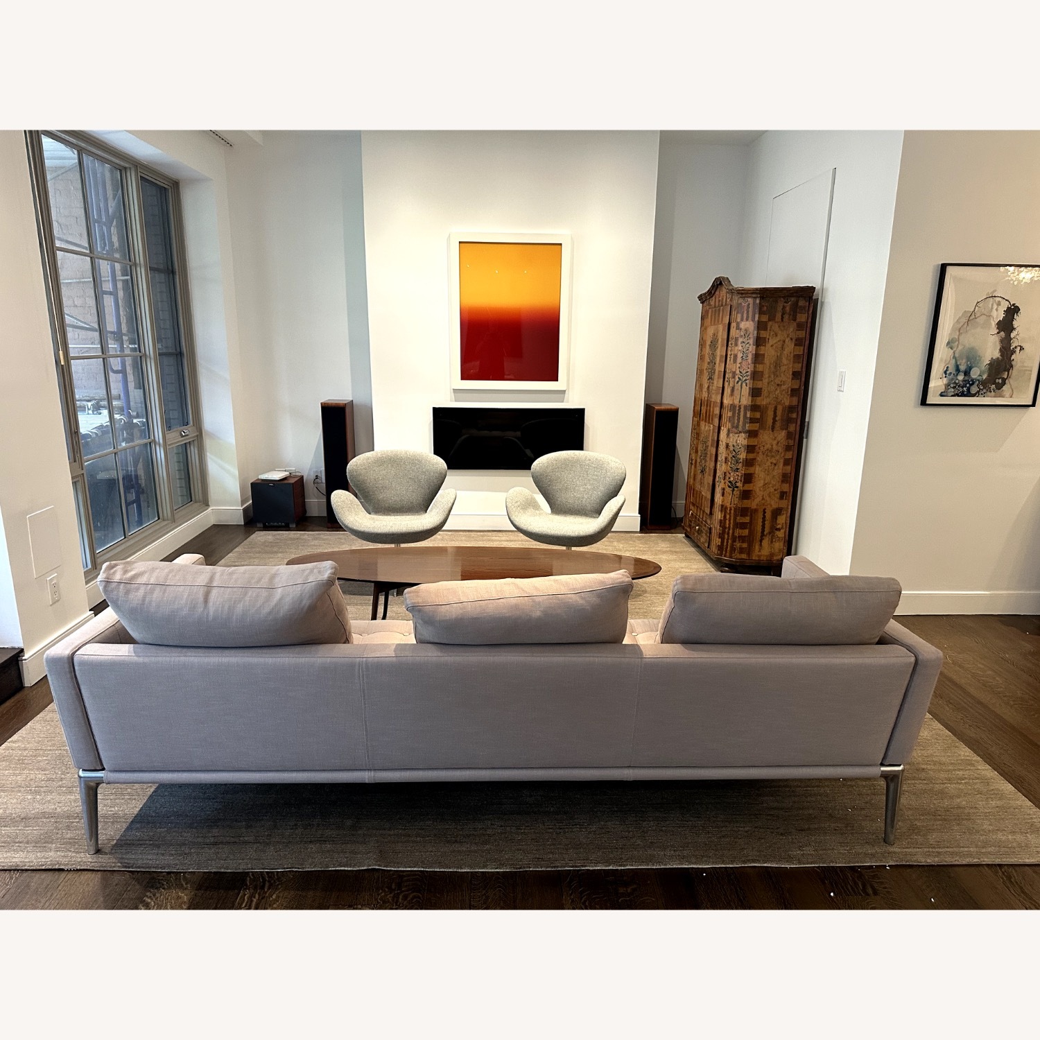 Cassina Philippe Starck Natural Fabric 2 Seater Sofa - image-4