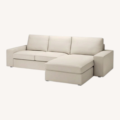Used IKEA KIVIK Sofa With Chaise for sale on AptDeco