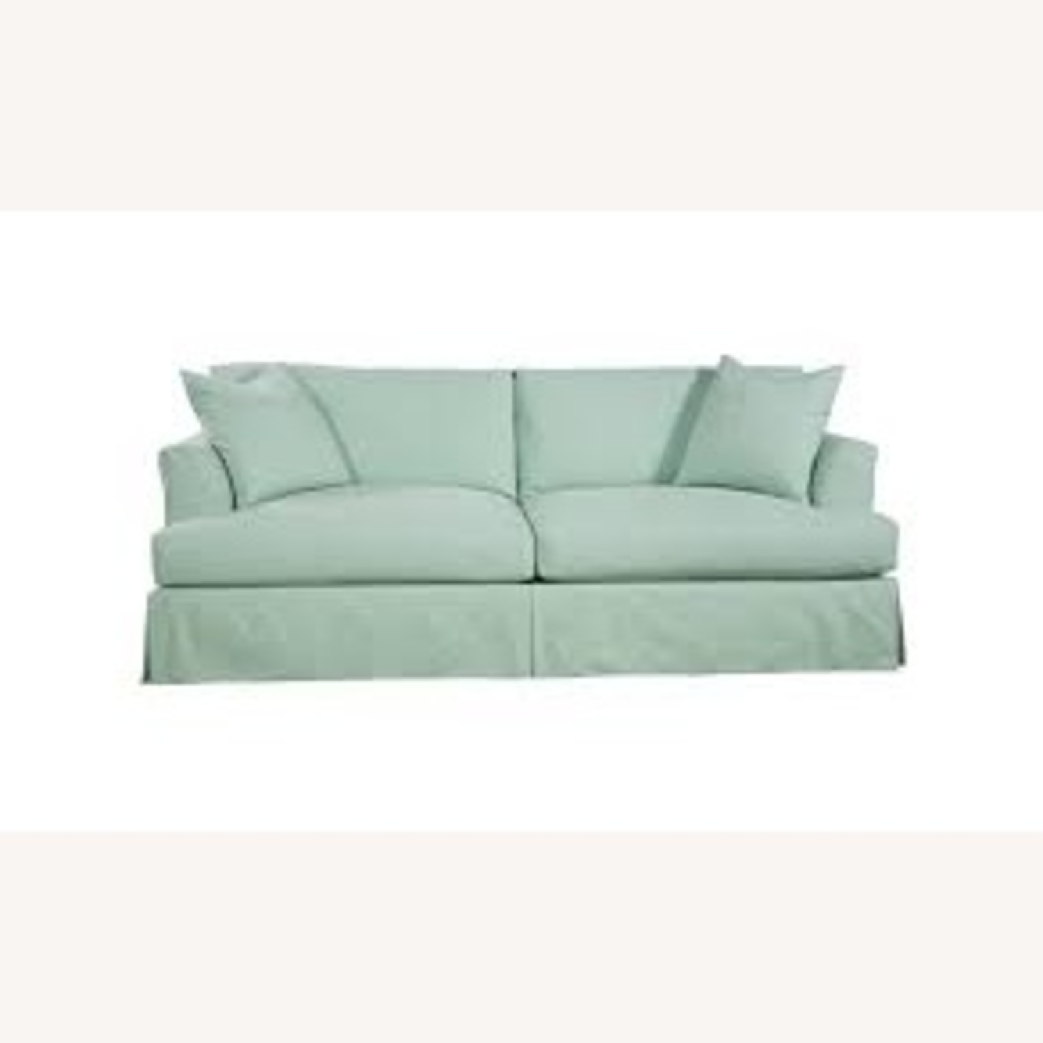 Klaussner Furniture Light Gray 2 Seater Sofa - image-4