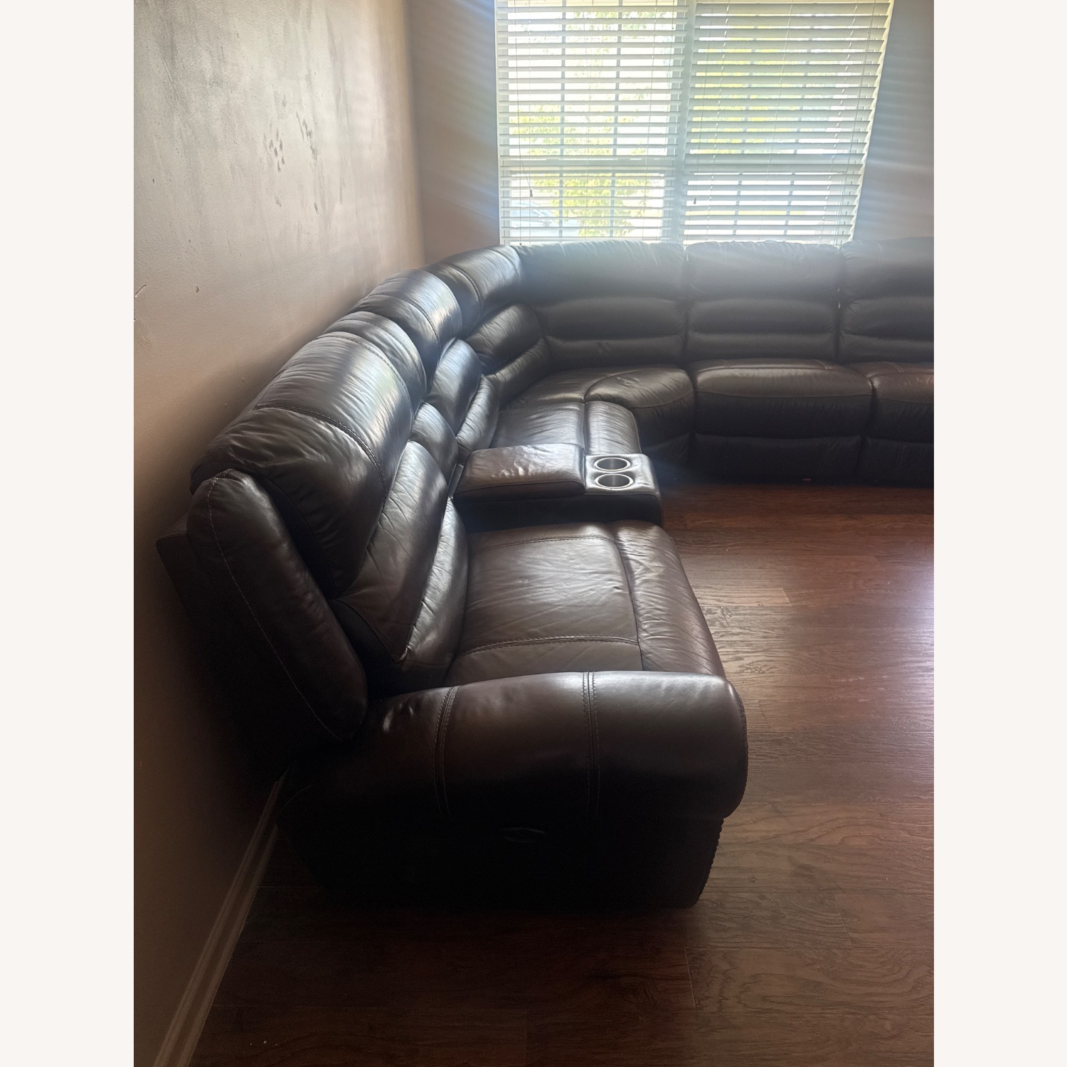 Luxury Leather Sectional - image-3