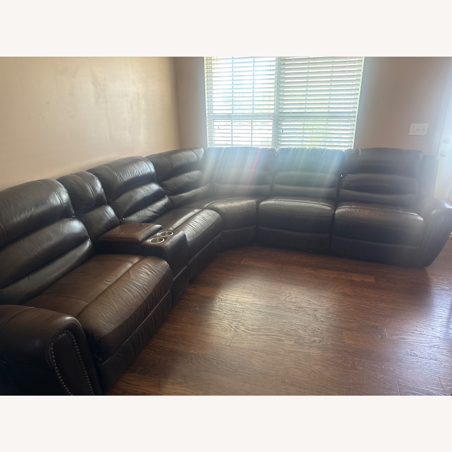 Luxury Leather Sectional - image-2