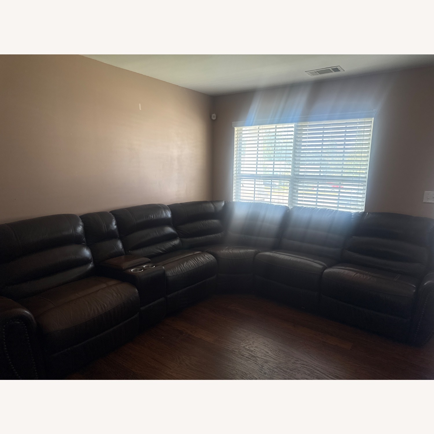 Luxury Leather Sectional - image-1