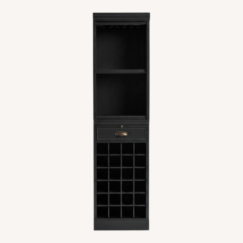Used Pottery Barn Modular Bar Tower (Base + Hutch) for sale on AptDeco
