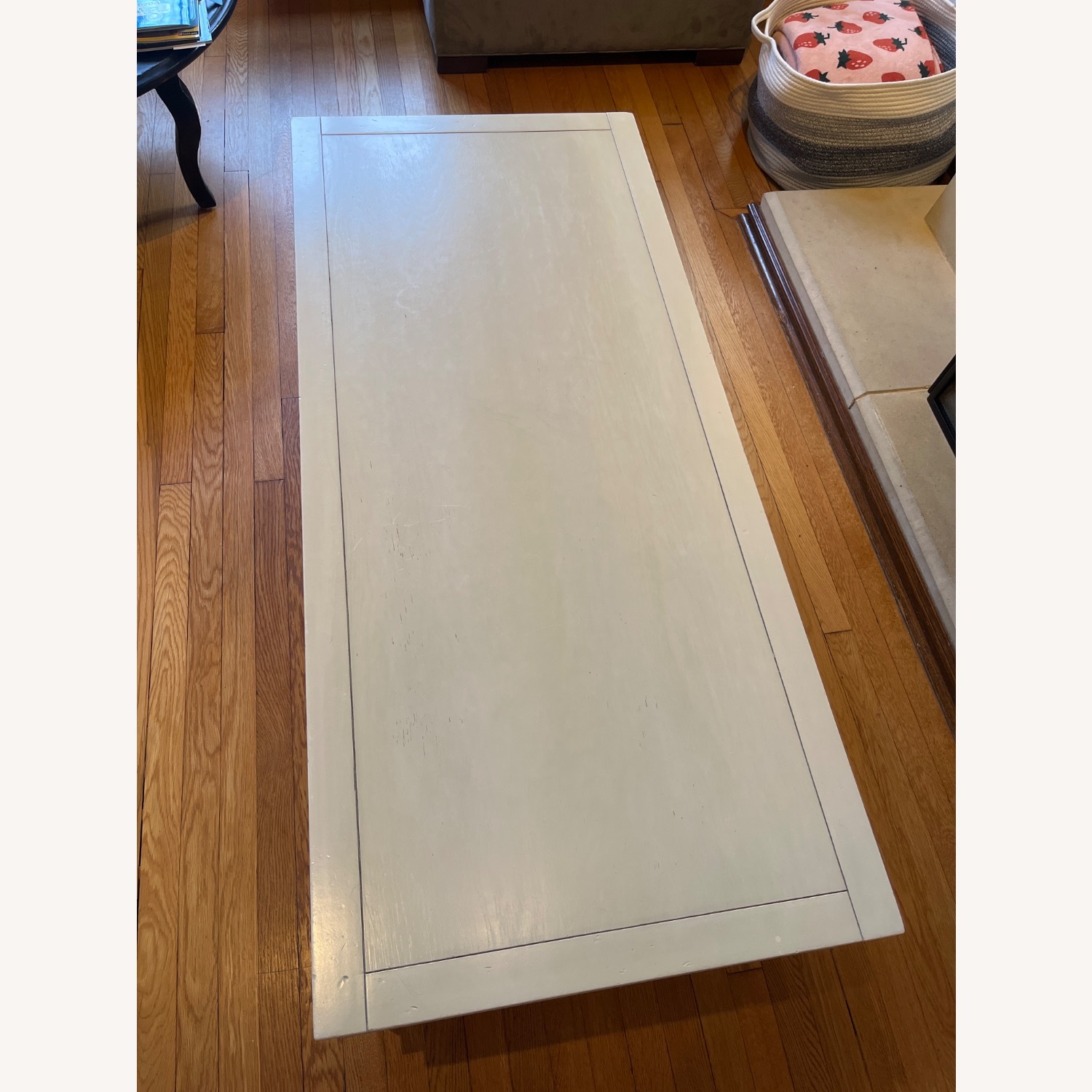 Safavieh Manelin White Washed Wood Coffee Table - image-5