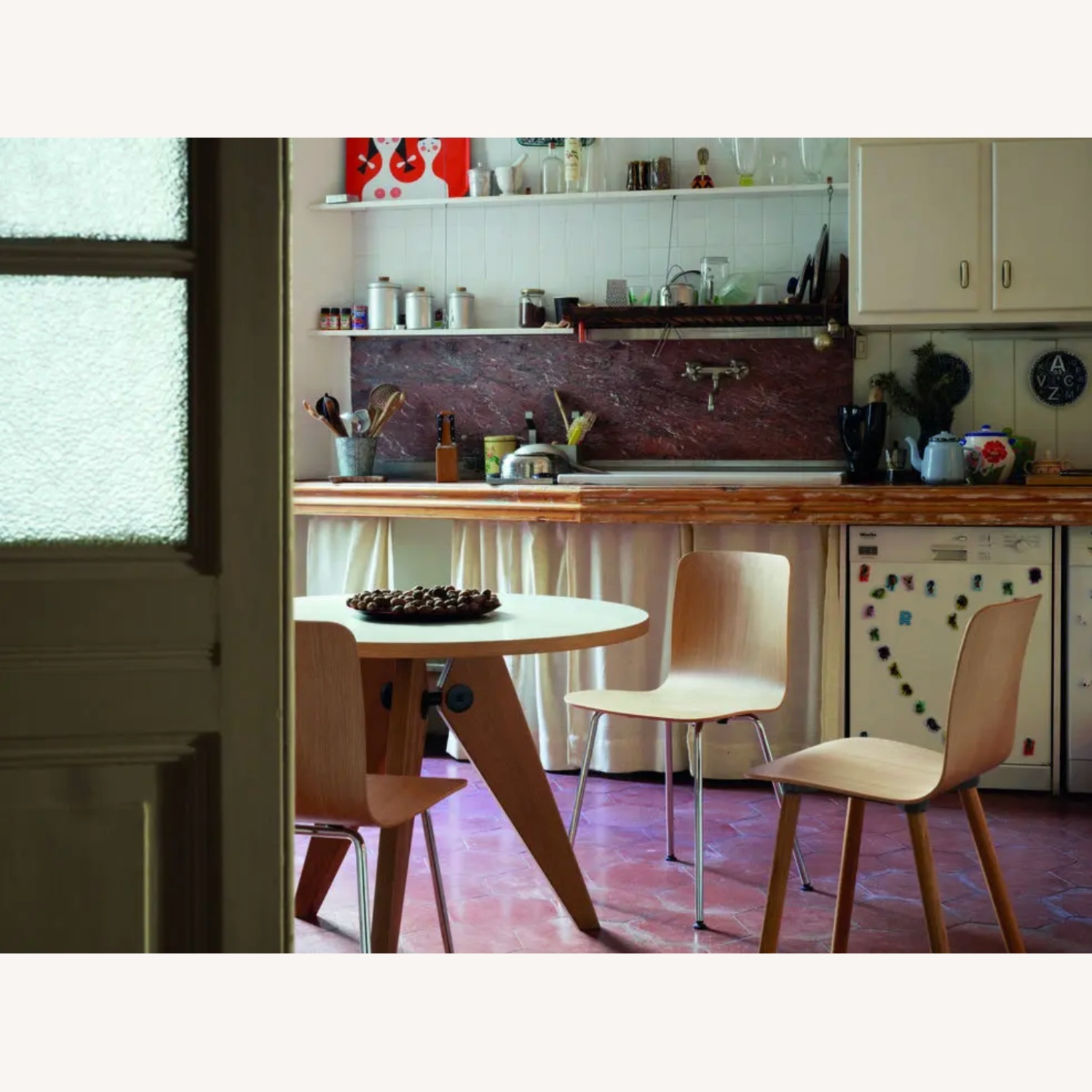 Vitra Guéridon Natural Wood Dining Table - image-13