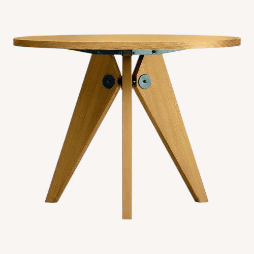Used Vitra Guéridon Natural Wood Dining Table for sale on AptDeco