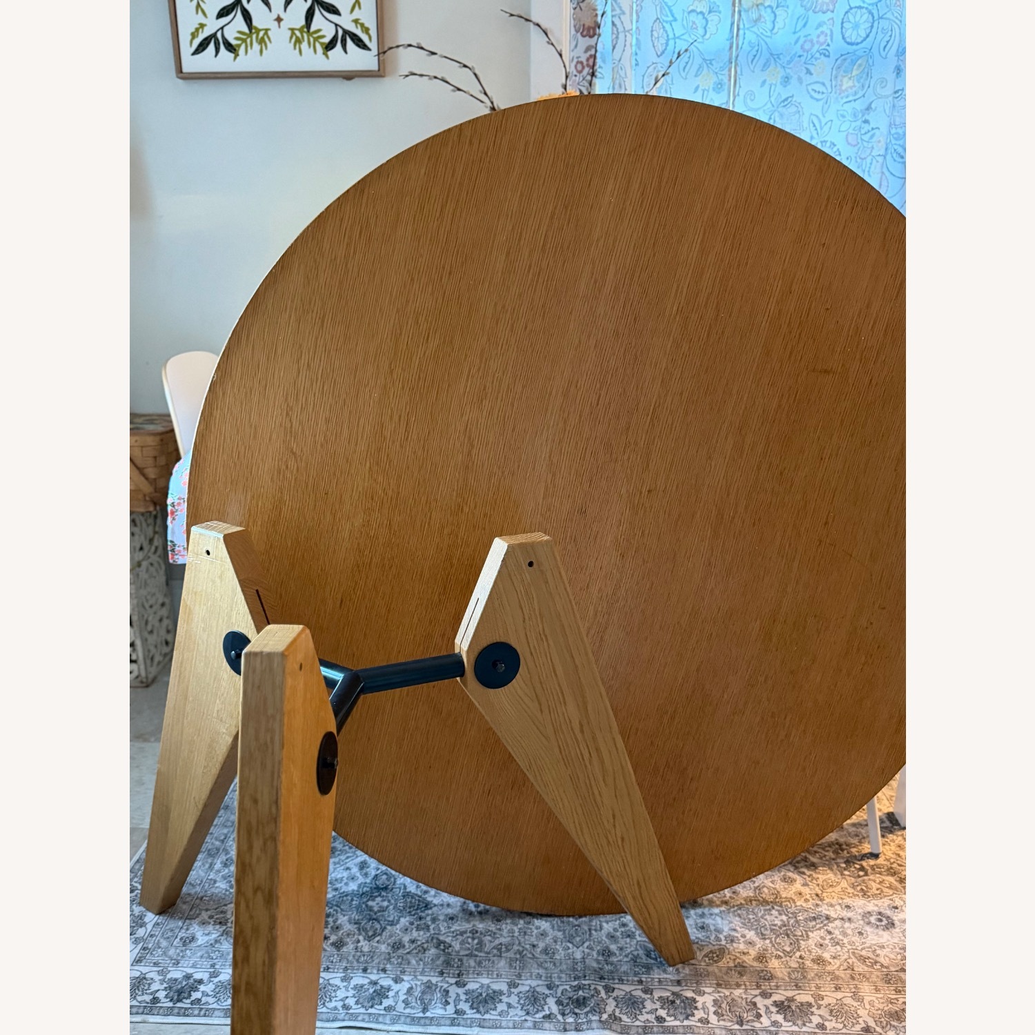 Vitra Guéridon Natural Wood Dining Table - image-1