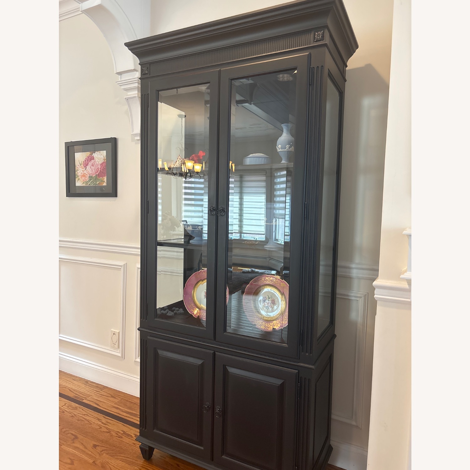 Ethan Allen china cabinet - image-3