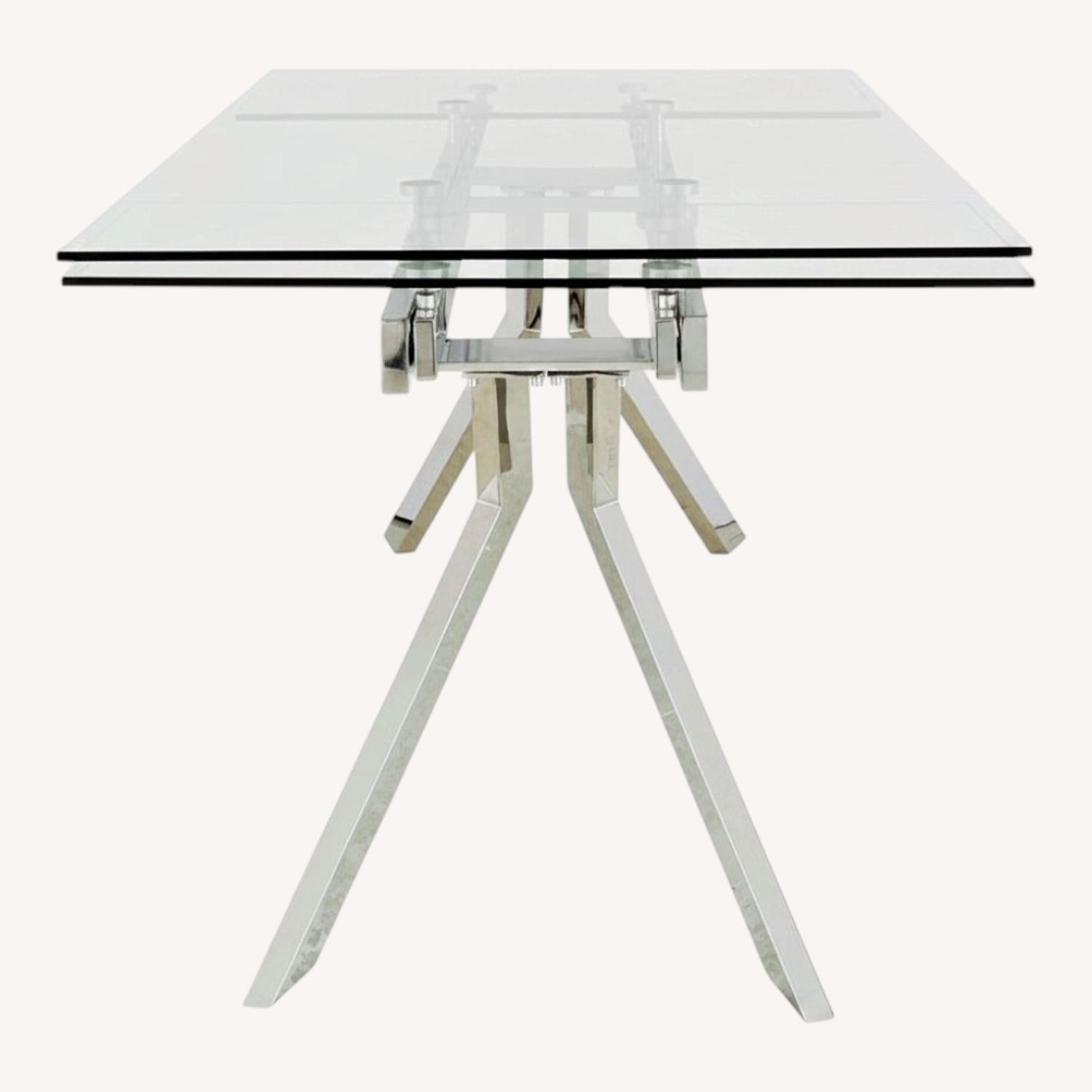 Silver Metal Dining Set - image-0