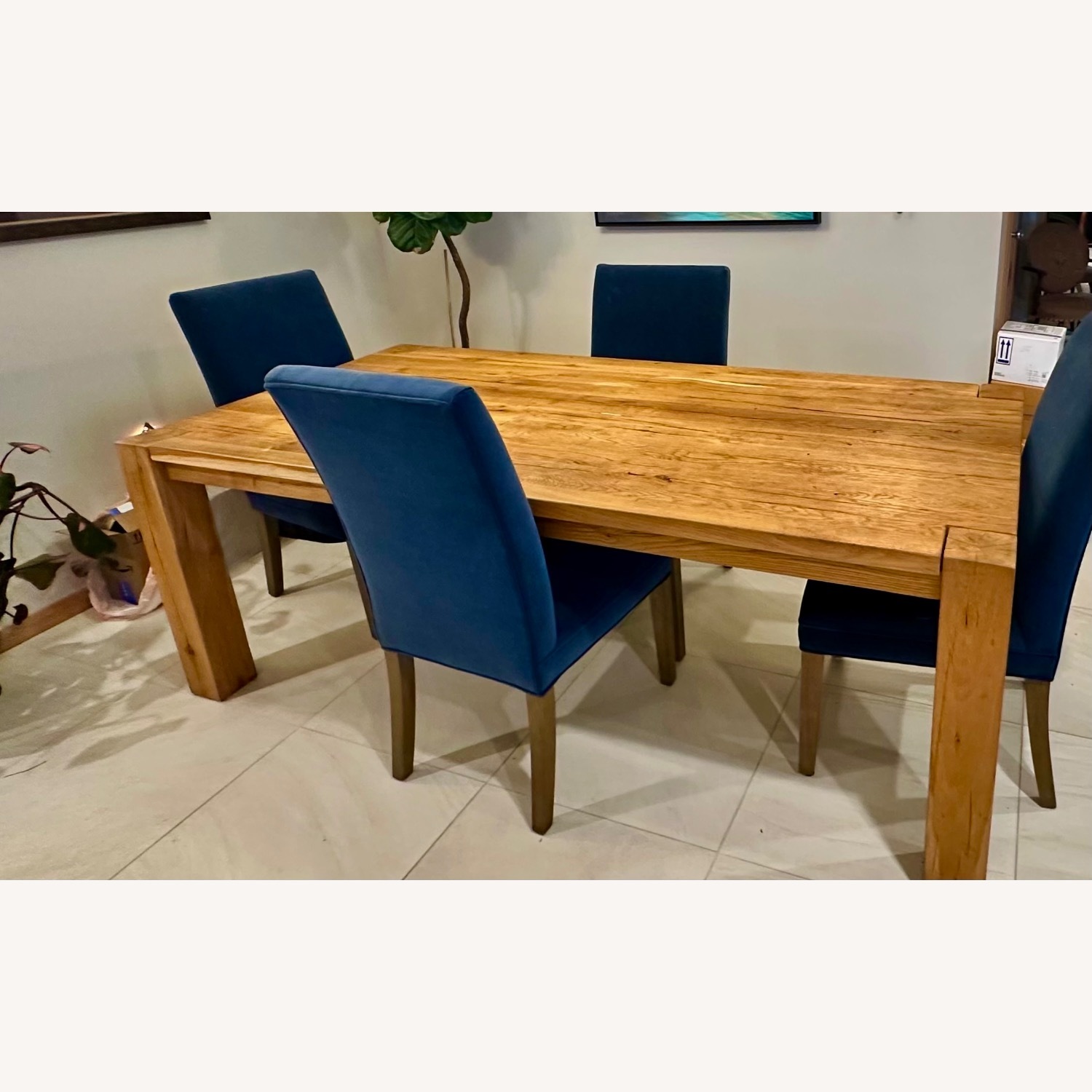 Reclaimed Oak Dining Set - image-2