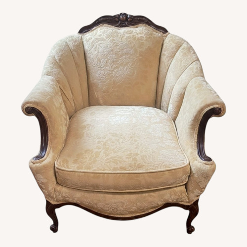 Used Vintage/Antique Finds Gold Armchair for sale on AptDeco