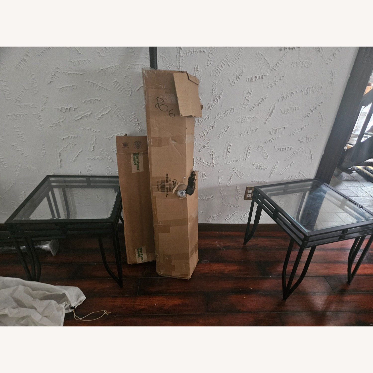 2 Glass End Tables - image-3