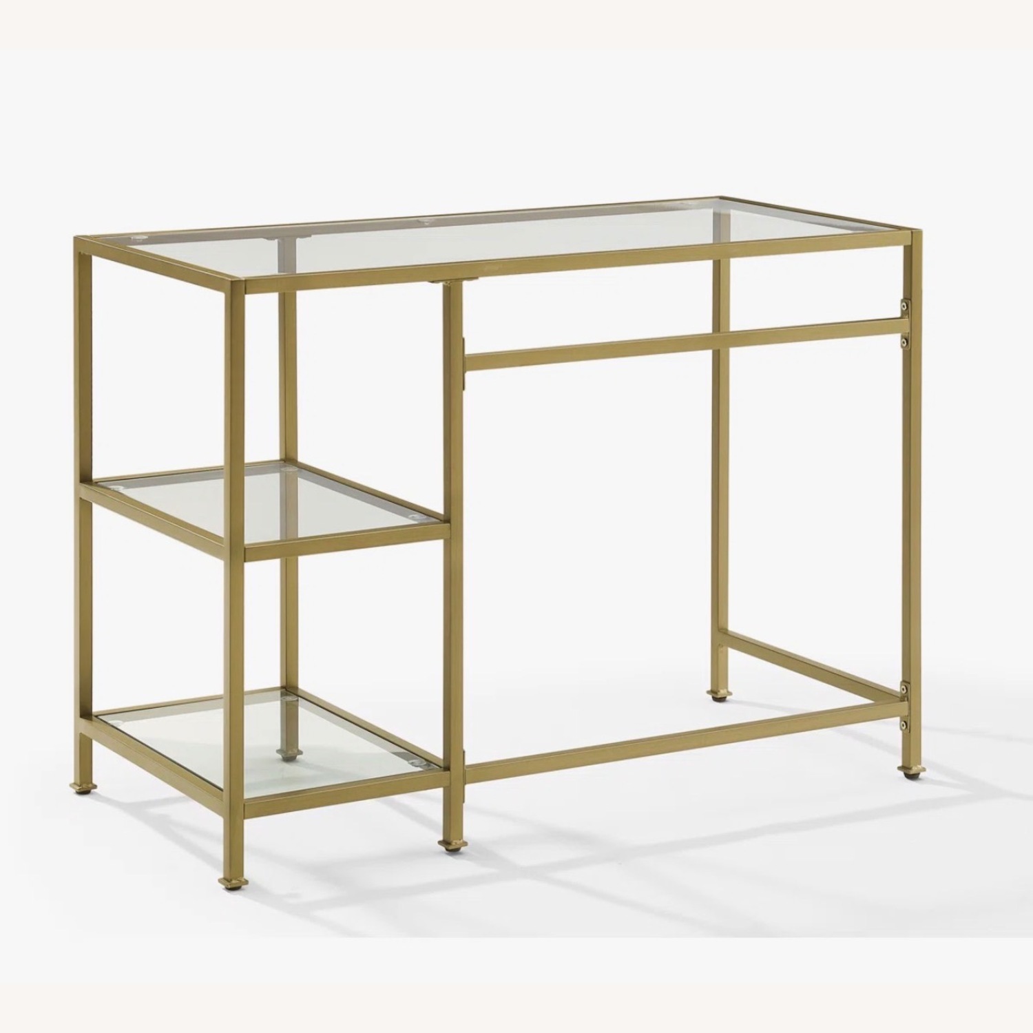 Wayfair Gold Glass Desk - image-4