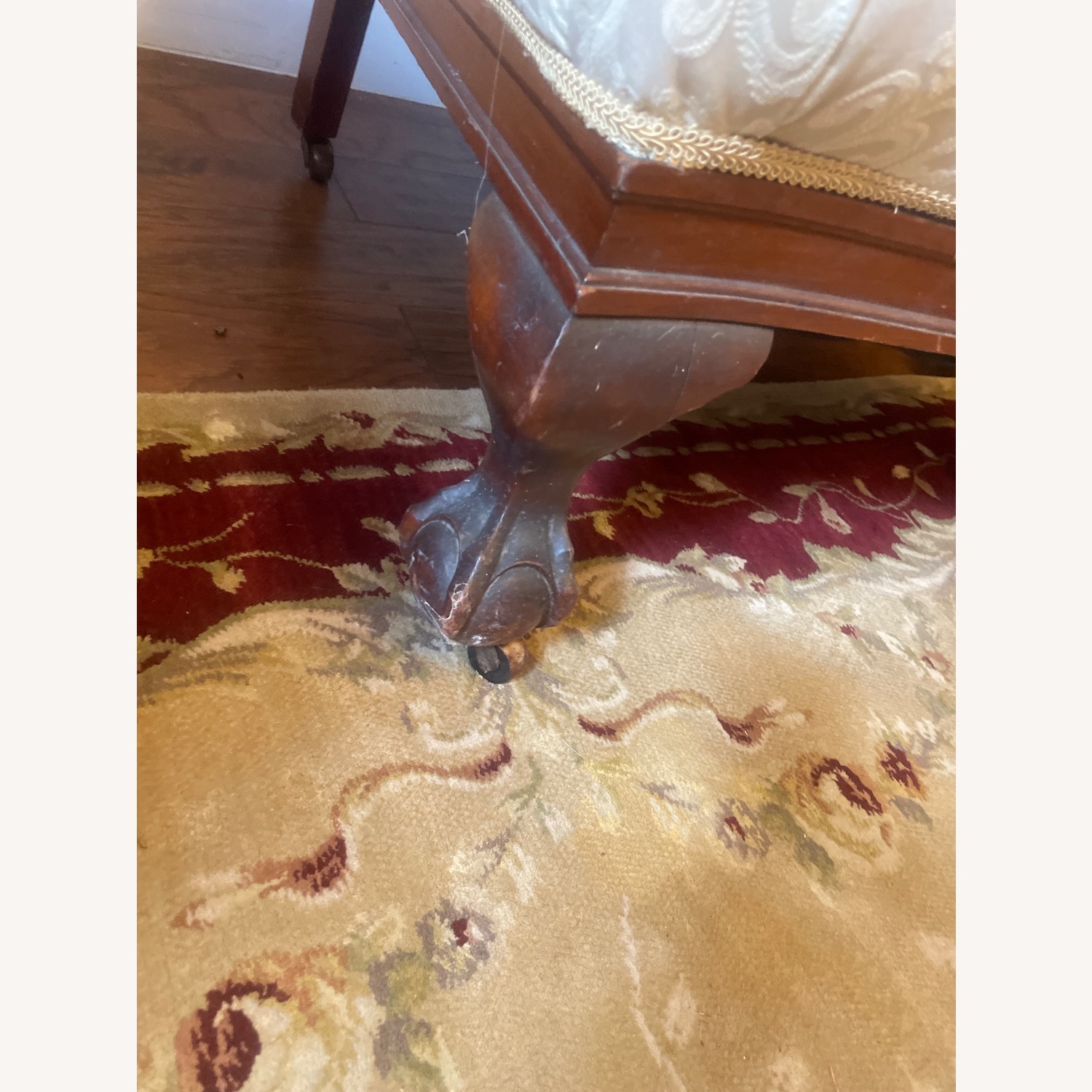 Vintage/Antique Finds Gold Accent Chair - image-4